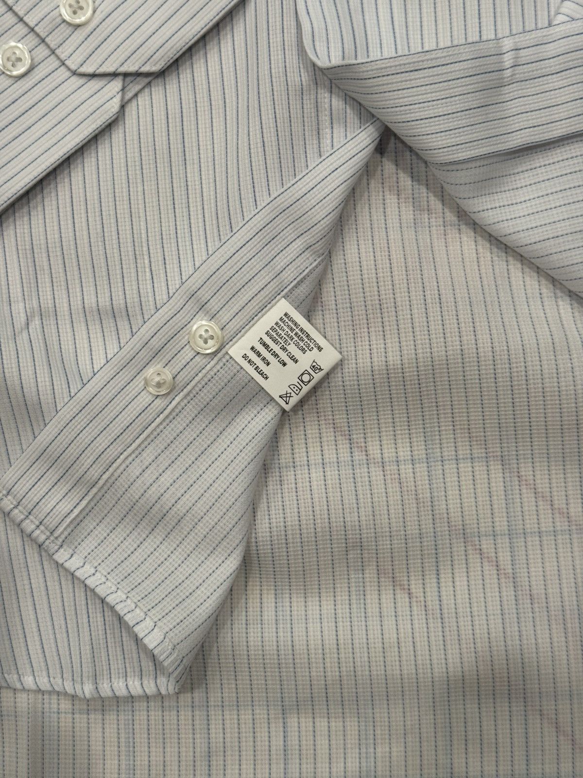 Givenchy NWT Vintage Givenchy Monsieur Vertical Striped Button Up 16 Size US XL / EU 56 / 4 - 9 Thumbnail