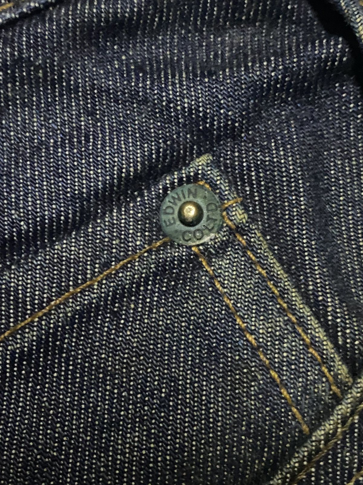Edwin W40 Edwin Us Classic Navy Blue Distressed Jeans Size US 40 / EU 56 - 8 Thumbnail