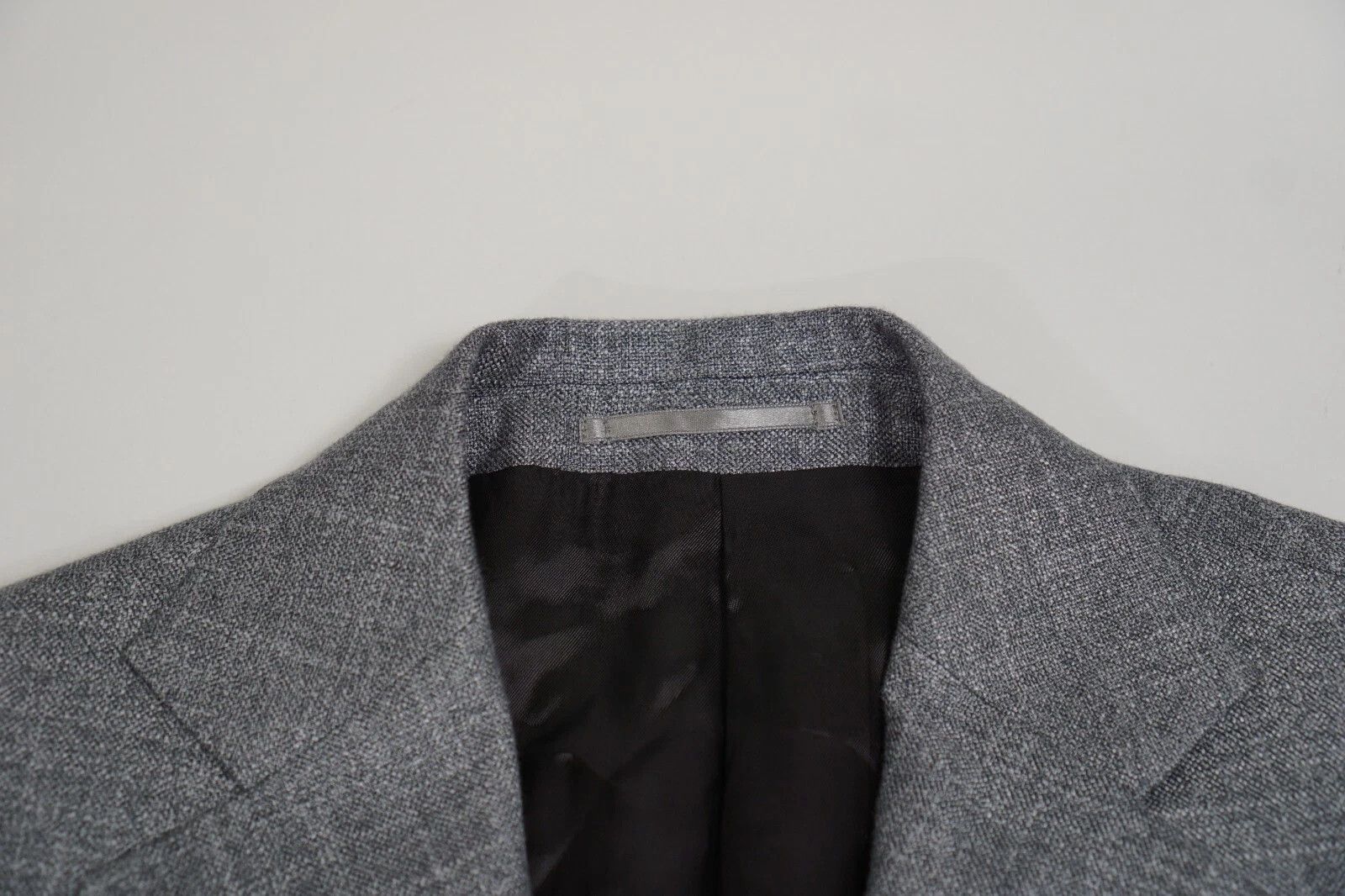 Suitsupply Men Suitsupply Blazer Lazio Bamboo Grey Huddersfield US38S Size 38S - 3 Thumbnail