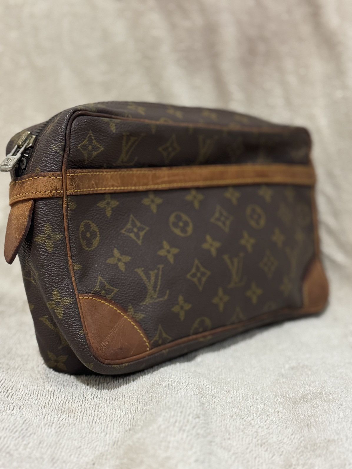 Louis Vuitton Vintage 1984 Monogram Compiegne Clutch Bag