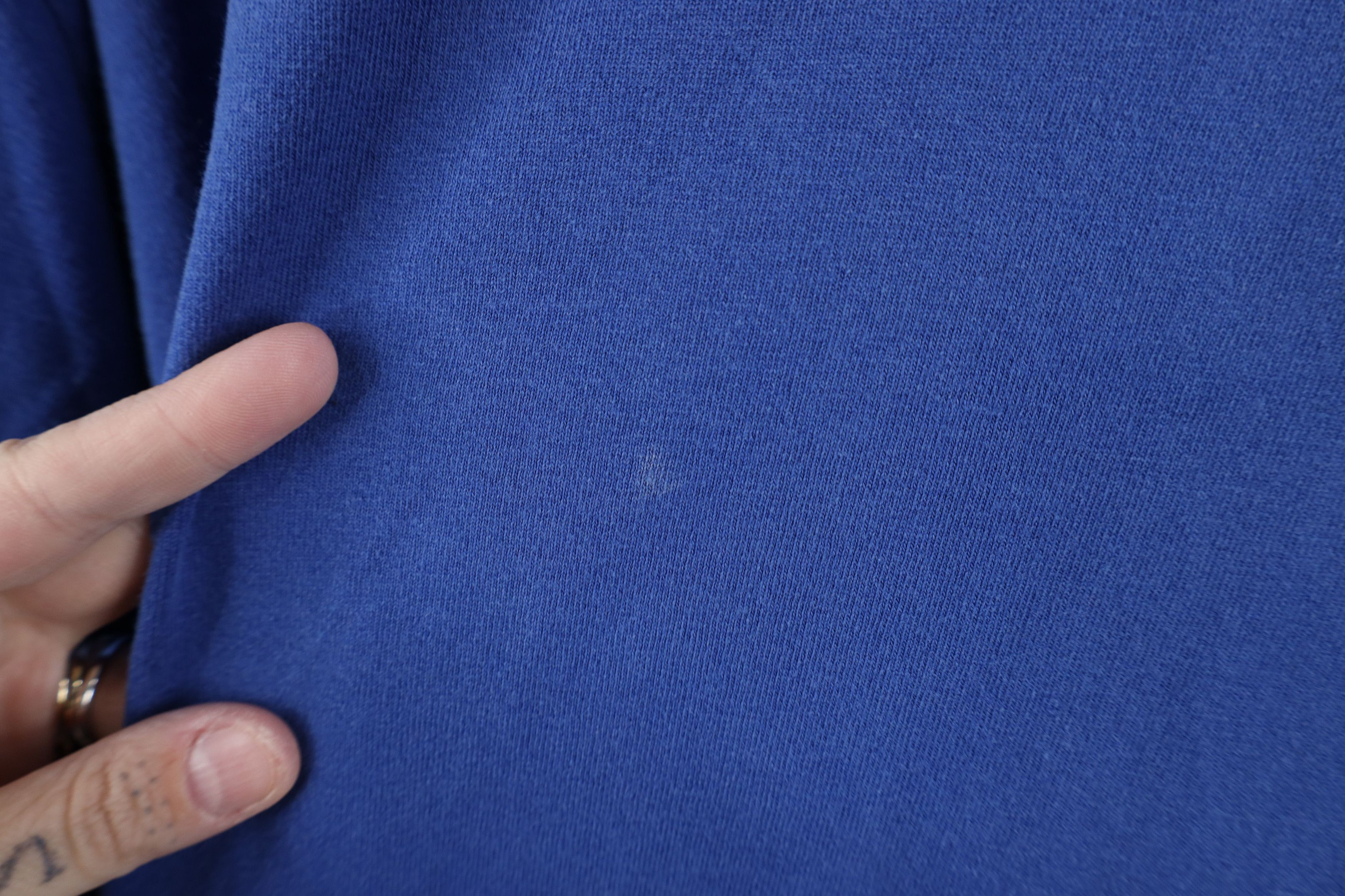 Starter Vintage 90s Starter Spell Long Sleeve T-Shirt Blue Cotton Size US L / EU 52-54 / 3 - 12 Thumbnail