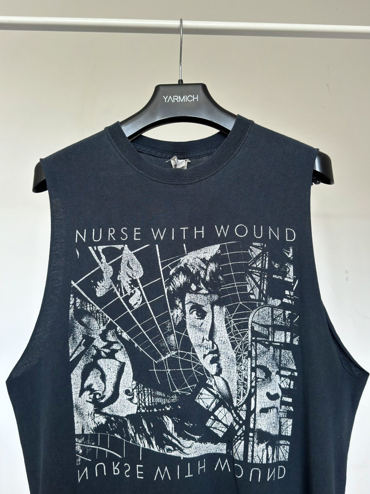 Vintage Nurse With Wound Dark Ambient Tank Top Tee