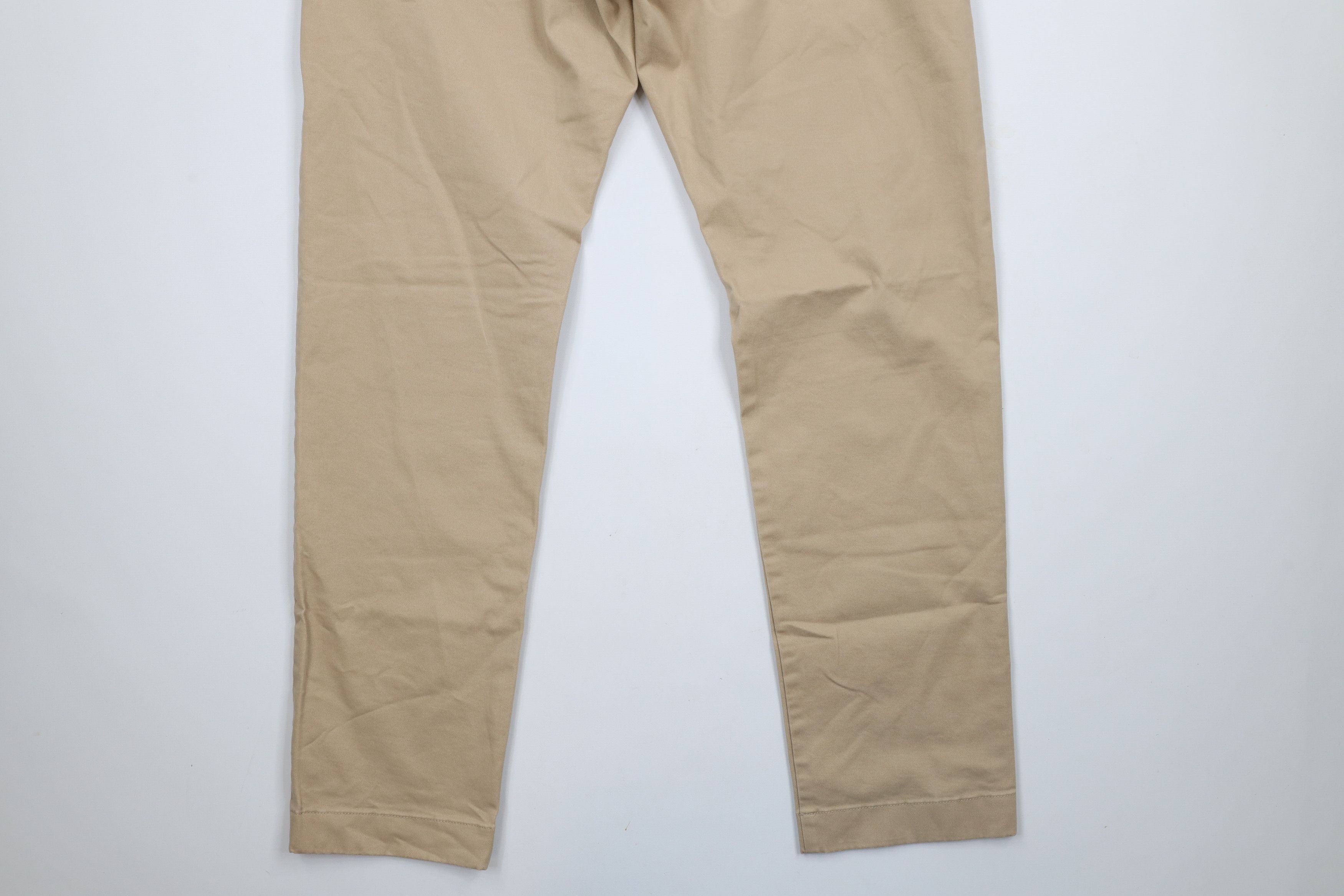 J.Crew × Vintage J Crew Thompson Slim Fit Flat Front Chinos Chino Pants Khaki Size US 32 / EU 48 - 10 Thumbnail