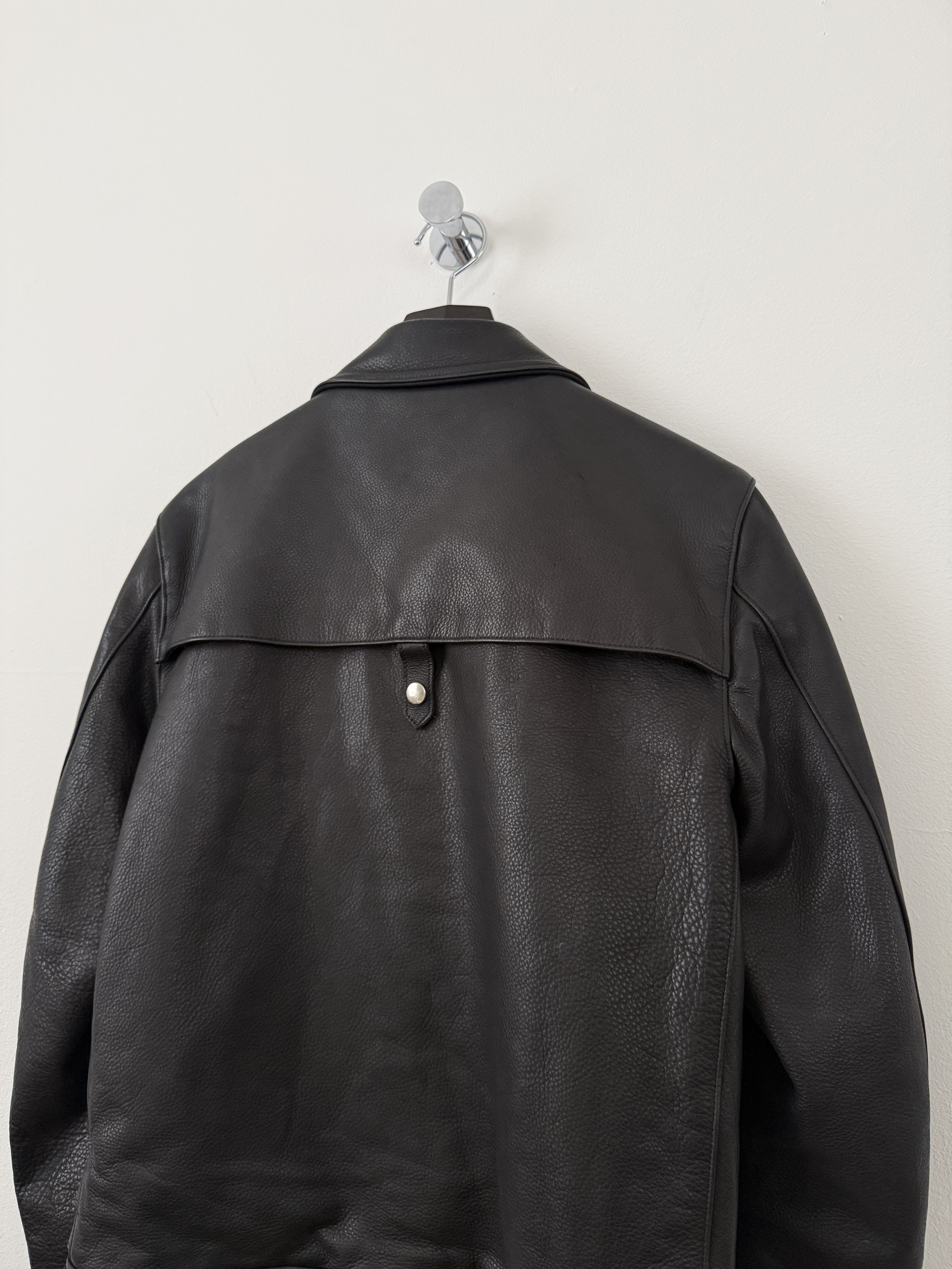 John Elliott Leather Moto Jacket Size US L / EU 52-54 / 3 - 10 Thumbnail