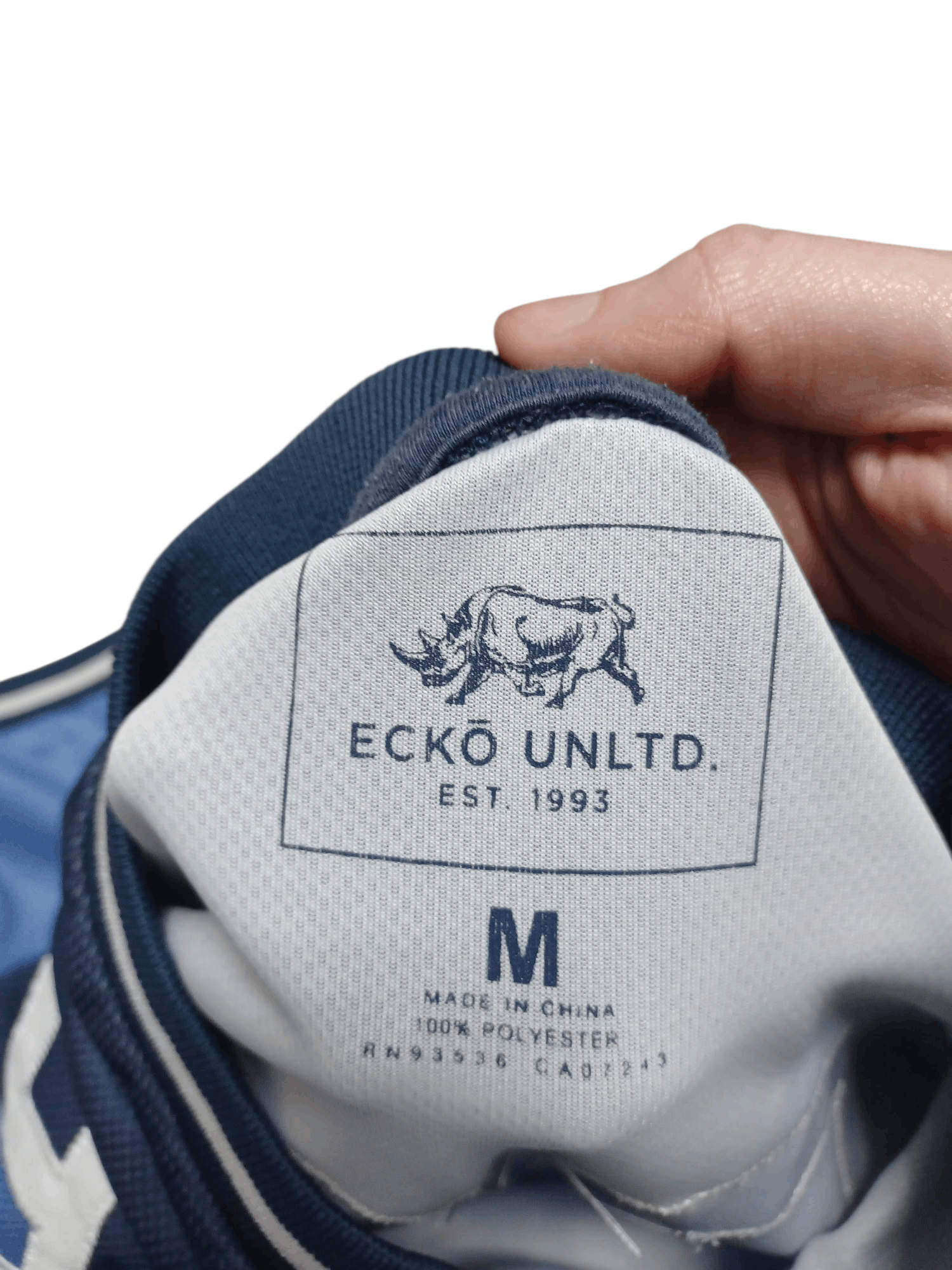 Ecko Unltd. ECKO UNLTD 93 FIRE JERSEY TEE RAP SK8 SKATEGANG Size US M / EU 48-50 / 2 - 4 Thumbnail