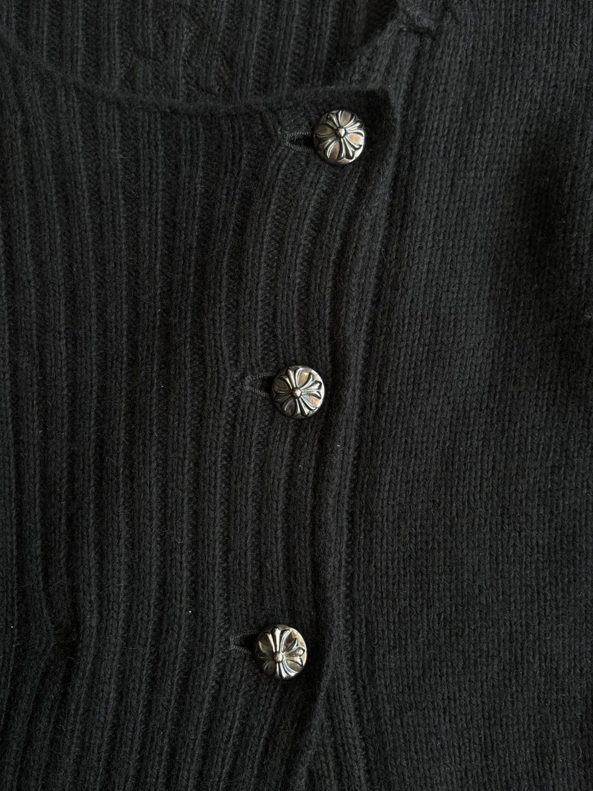 Chrome Hearts 1/1 VIP SPECIAL ORDER CROSS PATCHES CASHMERE CARDIGAN COAT Size US S / EU 44-46 / 1 - 12 Thumbnail