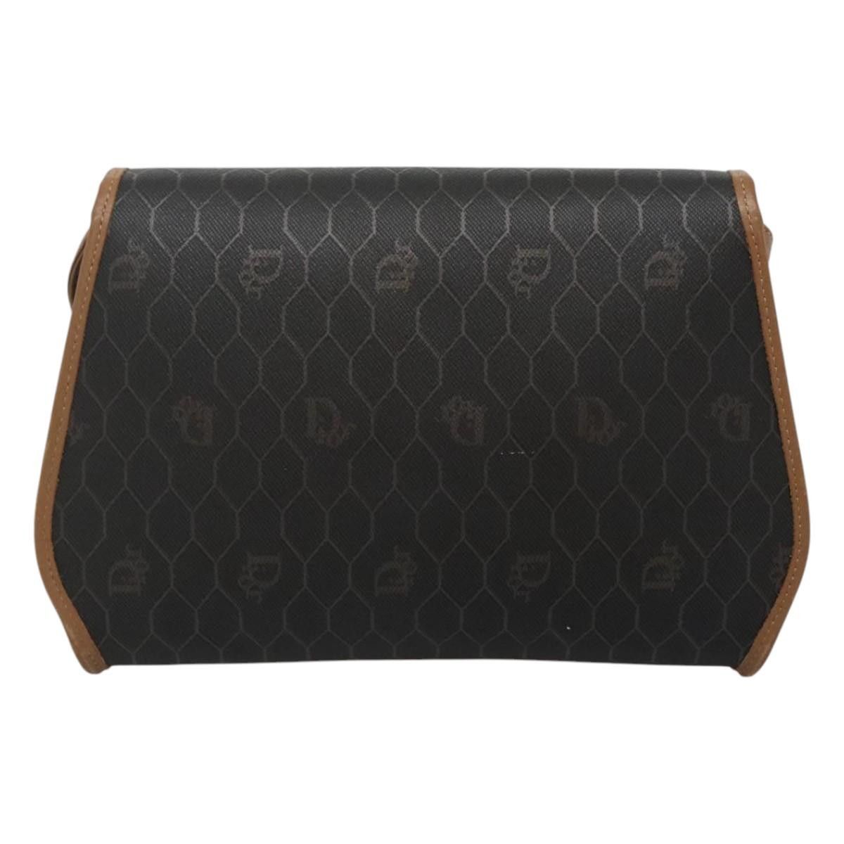 Dior DIOR Honeycomb Canvas Shoulder Bag Pvc Black Size ONE SIZE - 3 Thumbnail