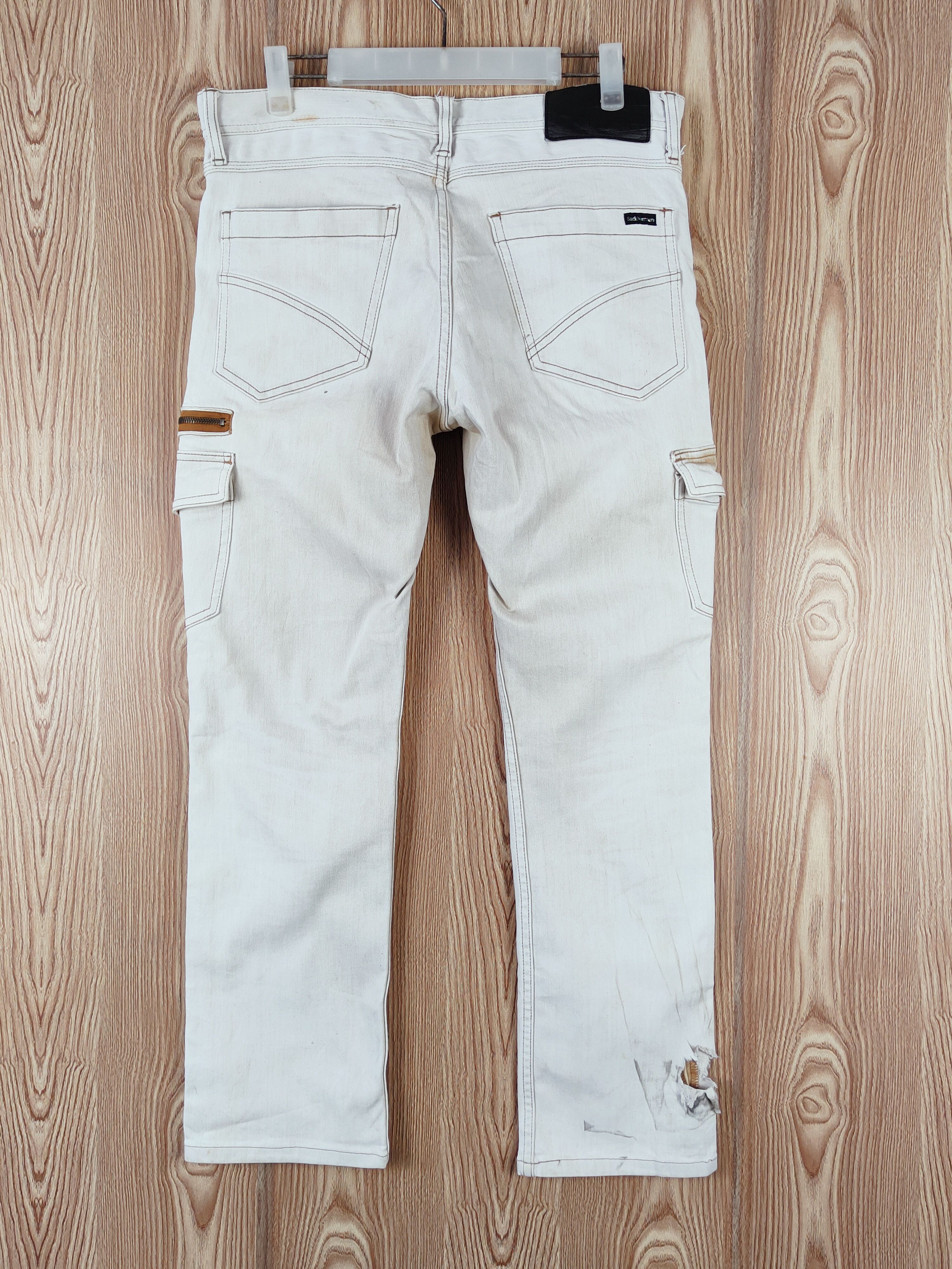 Japanese Brand Back Number ripped Multipocket Tactical Cargo Pants #W594 Size US 32 / EU 48 - 8 Thumbnail