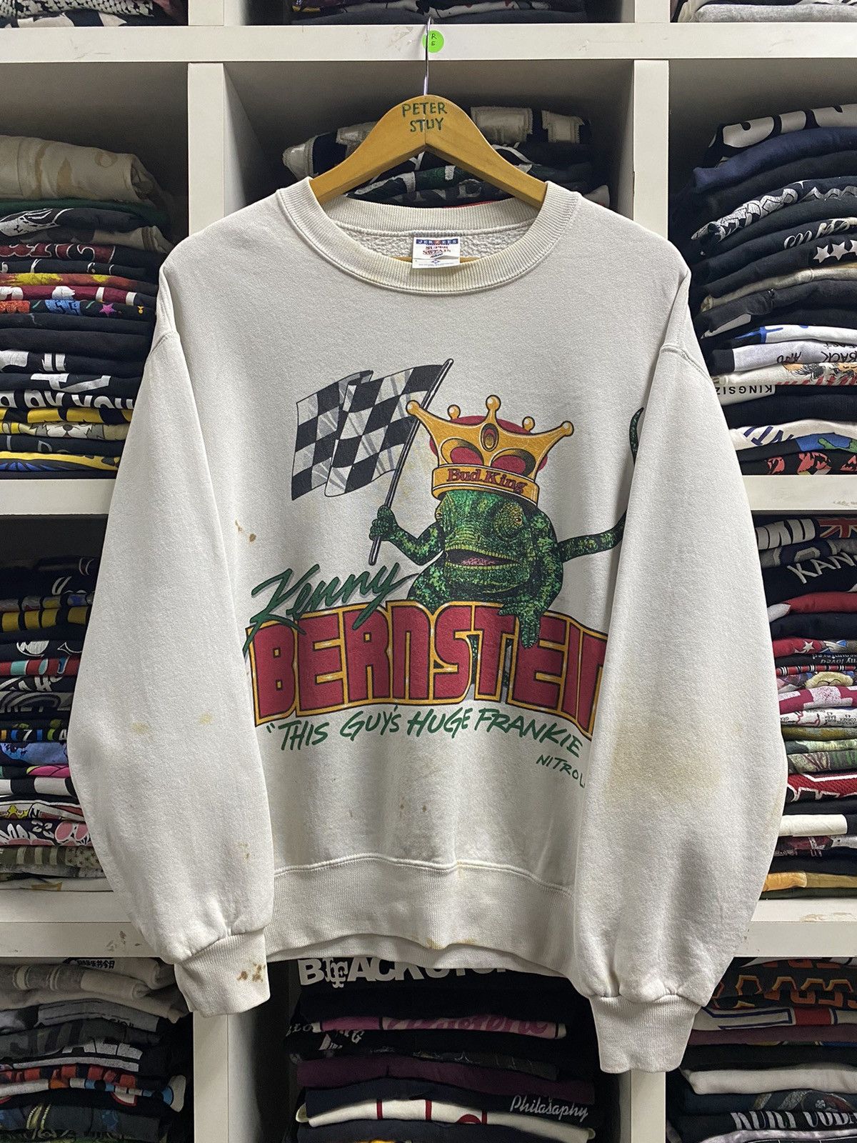 Budweiser × Vintage Vintage 1998 Kenny Beinstein Sweater Size US M / EU 48-50 / 2 - 8 Thumbnail