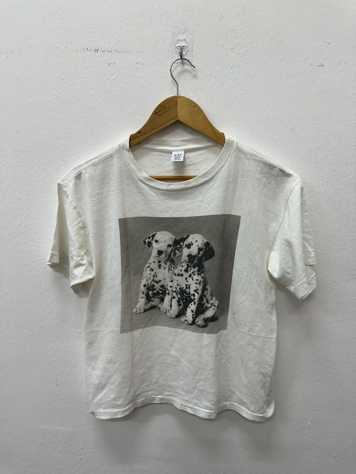 Gap Vintage 90s Gap “Dalmation Dog” Tee (Boxy) Size US M / EU 48-50 / 2 - 8 Thumbnail