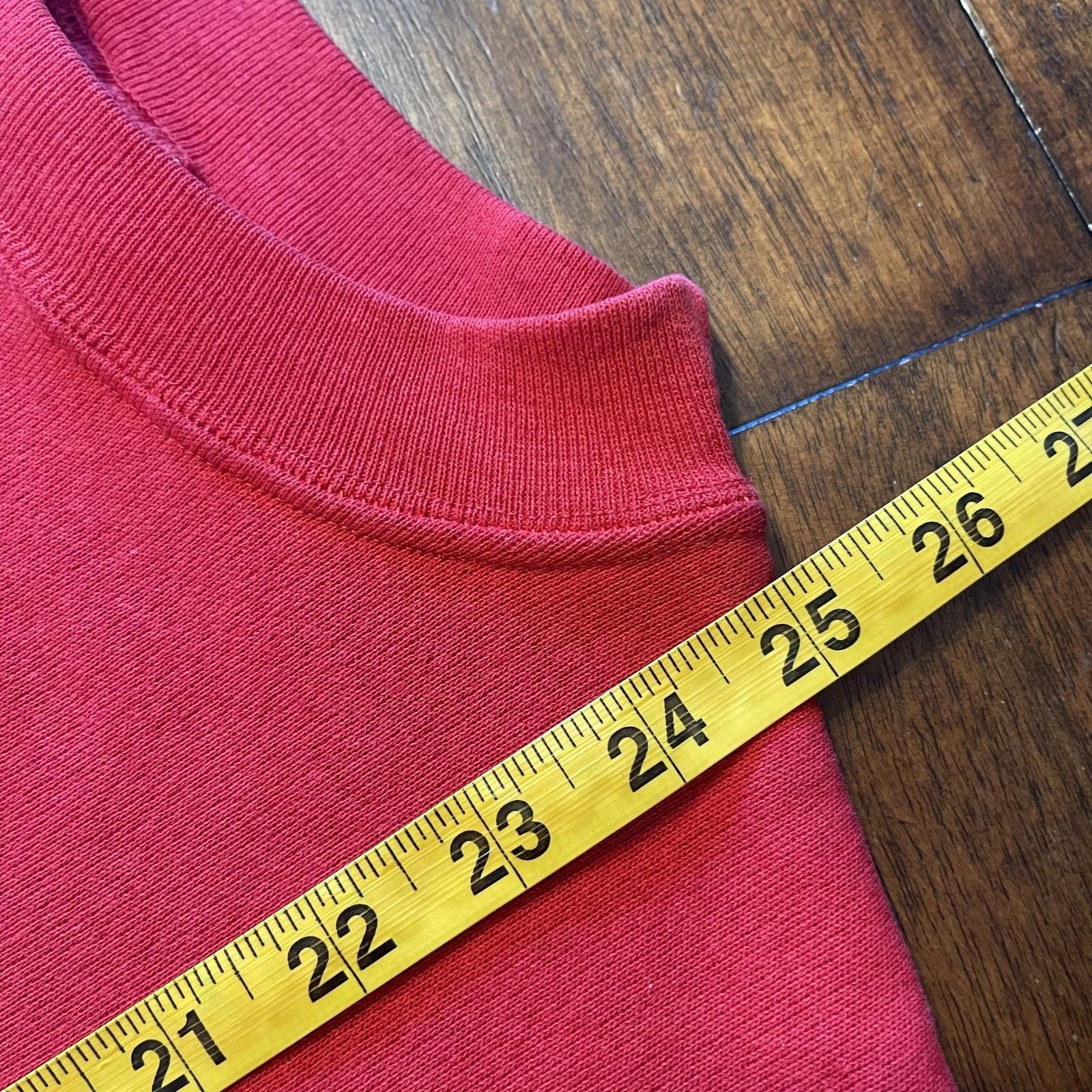 Vintage VINTAGE MicroAge Sweatshirt Mens Large Red Crewneck Pullover Size US L / EU 52-54 / 3 - 9 Thumbnail