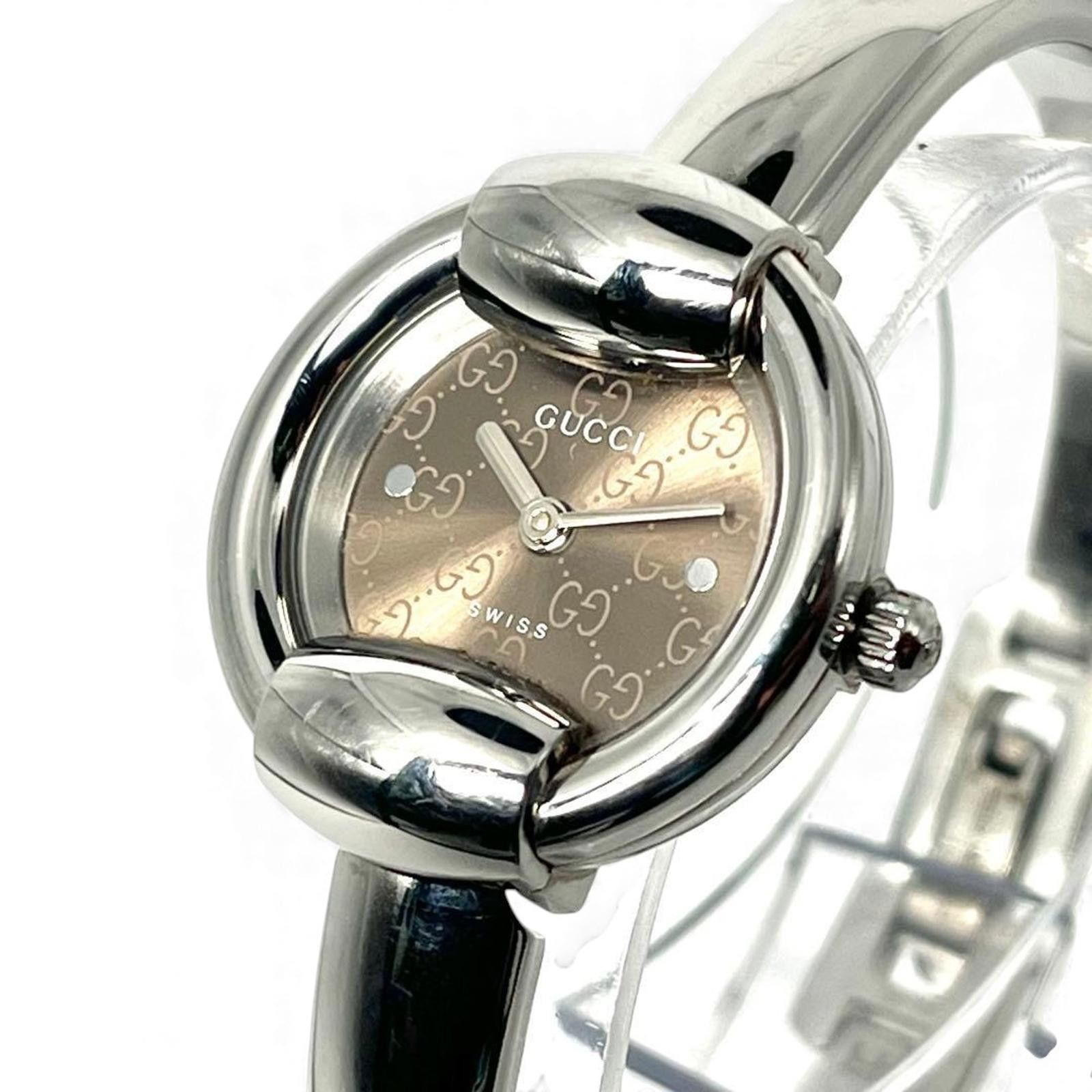 Gucci Gucci - Women's Silver Logo Bracelet Watch Size ONE SIZE - 1 Thumbnail