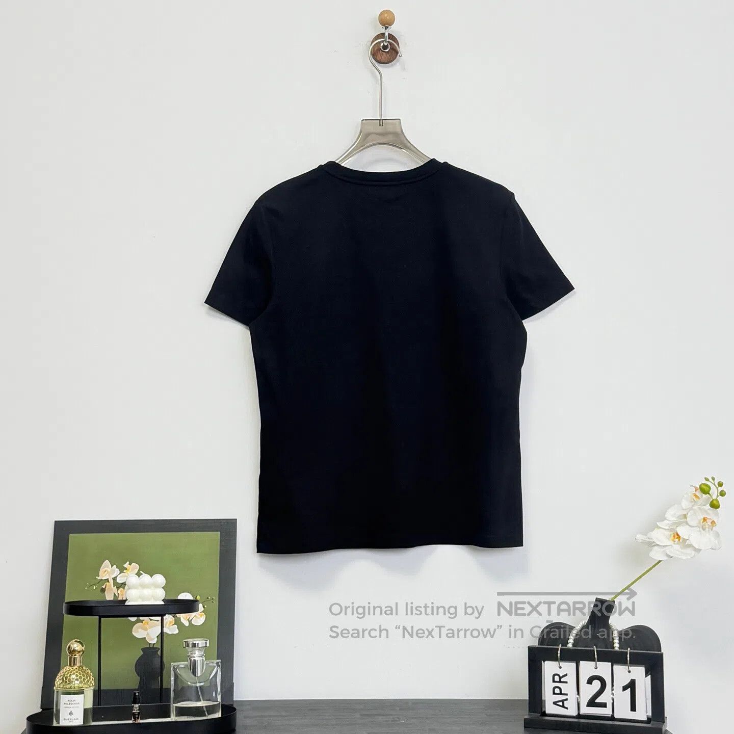 Max Mara Max Mara Embroidered Letter Logo Short Sleeve| Size L / US 10 / IT 46 - 4 Thumbnail