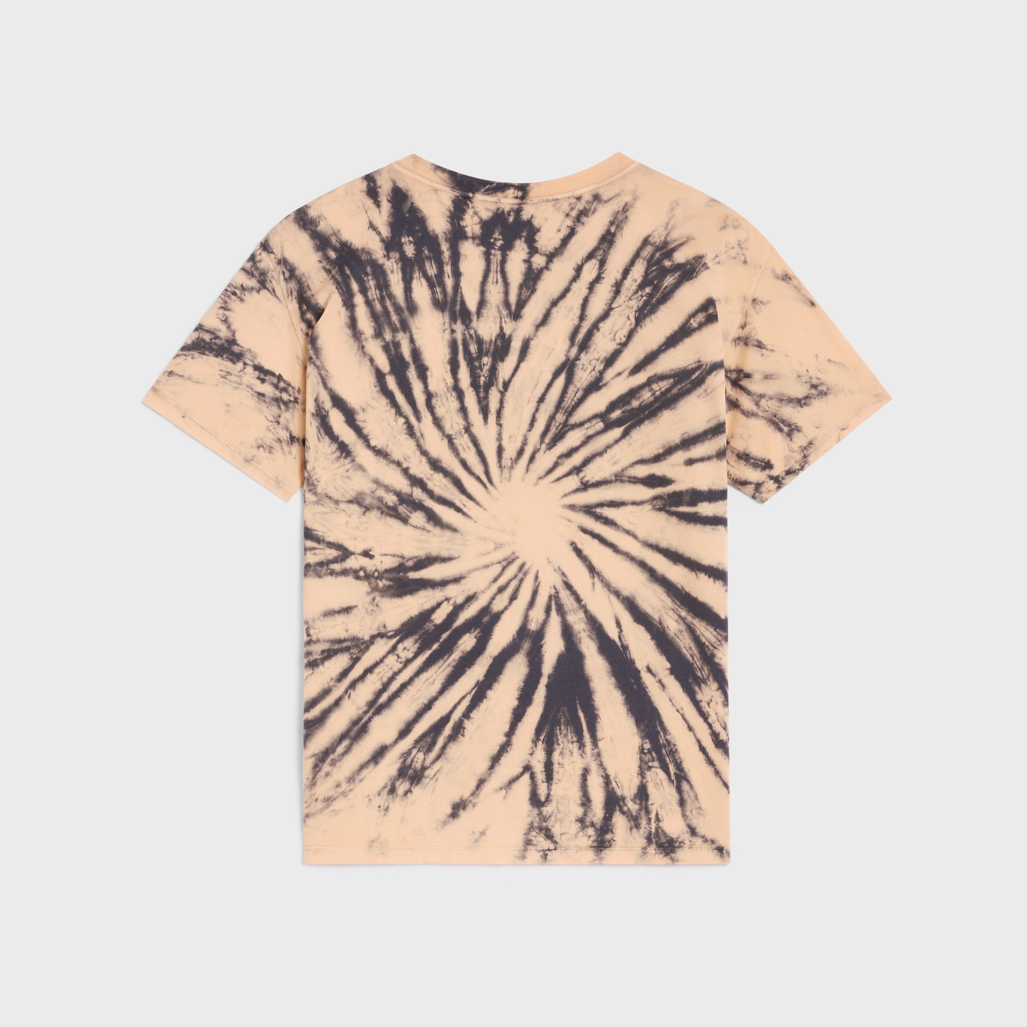 Celine o1bcso1str1124 Tie-Dye Cotton Loose T-Shirt Size US XXL / EU 58 / 5 - 2 Thumbnail
