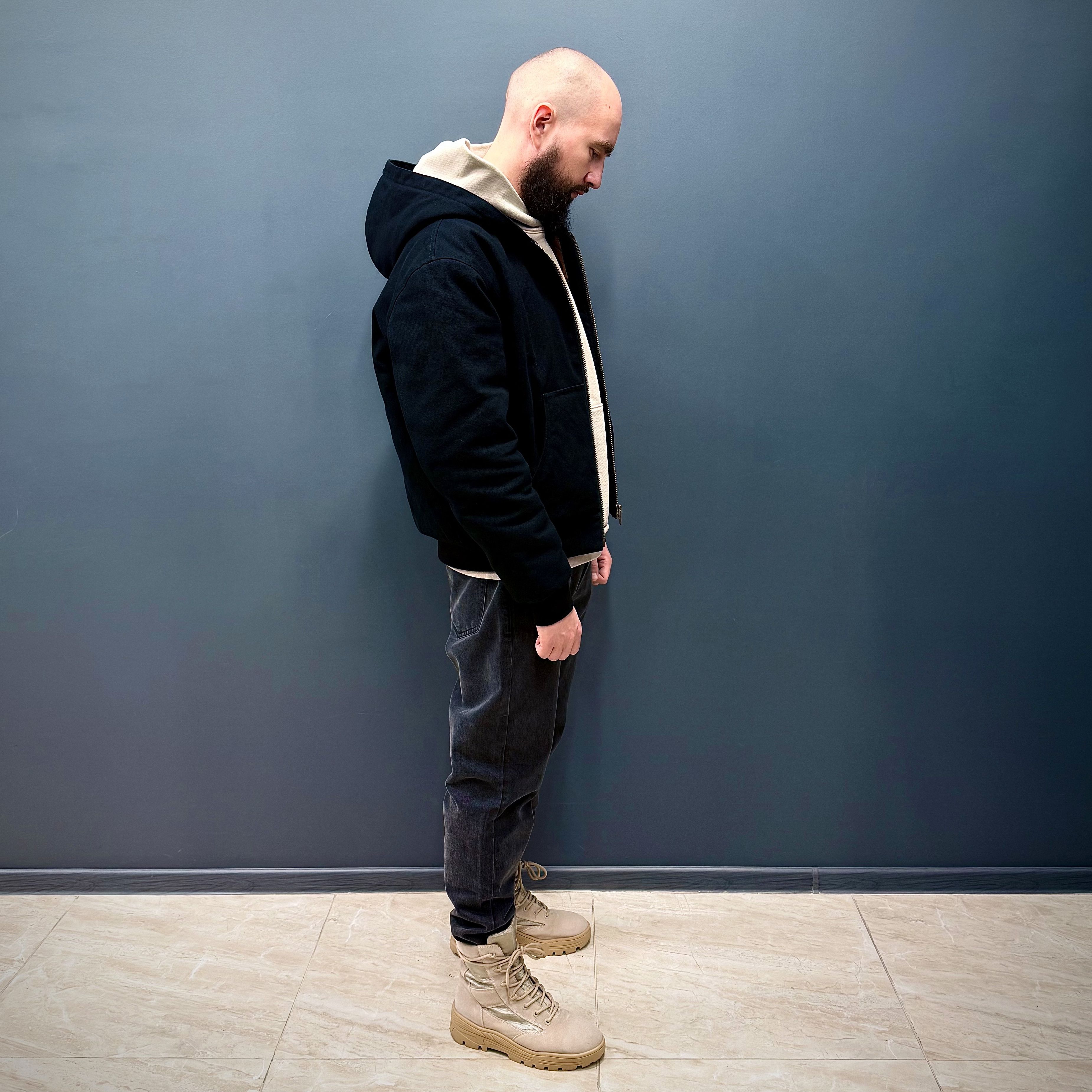 Carhartt Suture Studios 16oz. Canvas Hooded Work Jacket Black Leopard Size US S / EU 44-46 / 1 - 11 Thumbnail