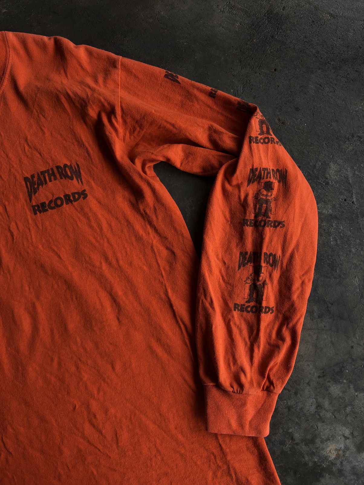 Death Row Records × Dr. Dre × Vintage Death row record longsleeve tshirt Size US M / EU 48-50 / 2 - 3 Thumbnail