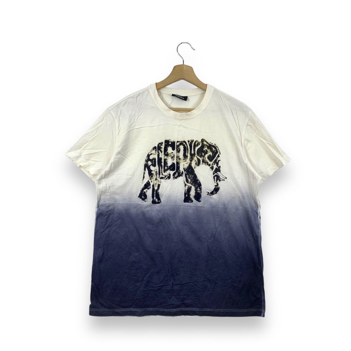 Jim Thompson Vintage JIM THOMPSON ELEPHANT Thailand Silk Tee Shirt Size L / US 10 / IT 46 - 1 Thumbnail