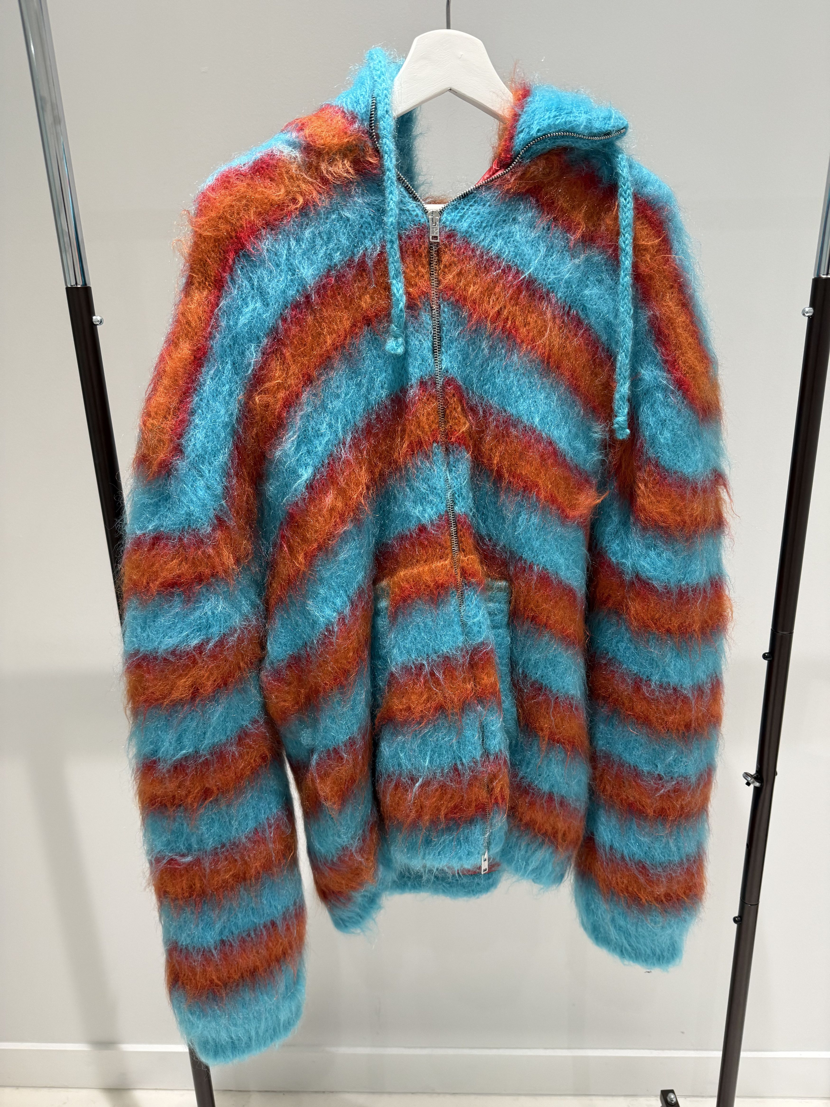 Marni MARNI MOHAIR PLAID PRINT PUFFER Size US L / EU 52-54 / 3 - 1 Thumbnail