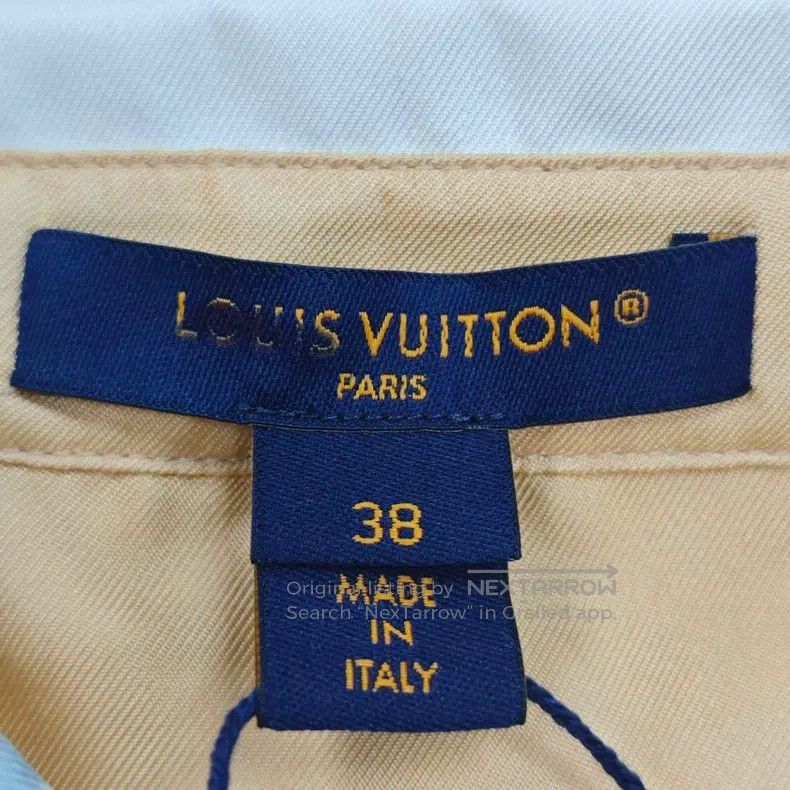 Louis Vuitton Louis Vuitton Light blue full logo mulberry silk shirt Size XS / US 0-2 / IT 36-38 - 5 Thumbnail