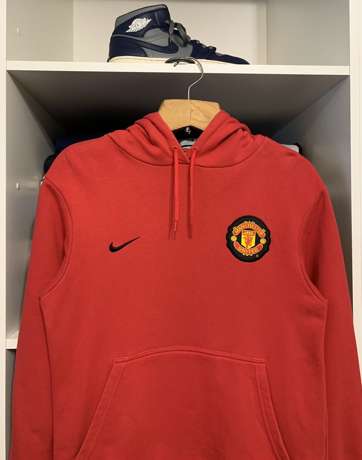 Vintage Vintage Nike Manchester United Hoodie Size US S / EU 44-46 / 1 - 3 Thumbnail