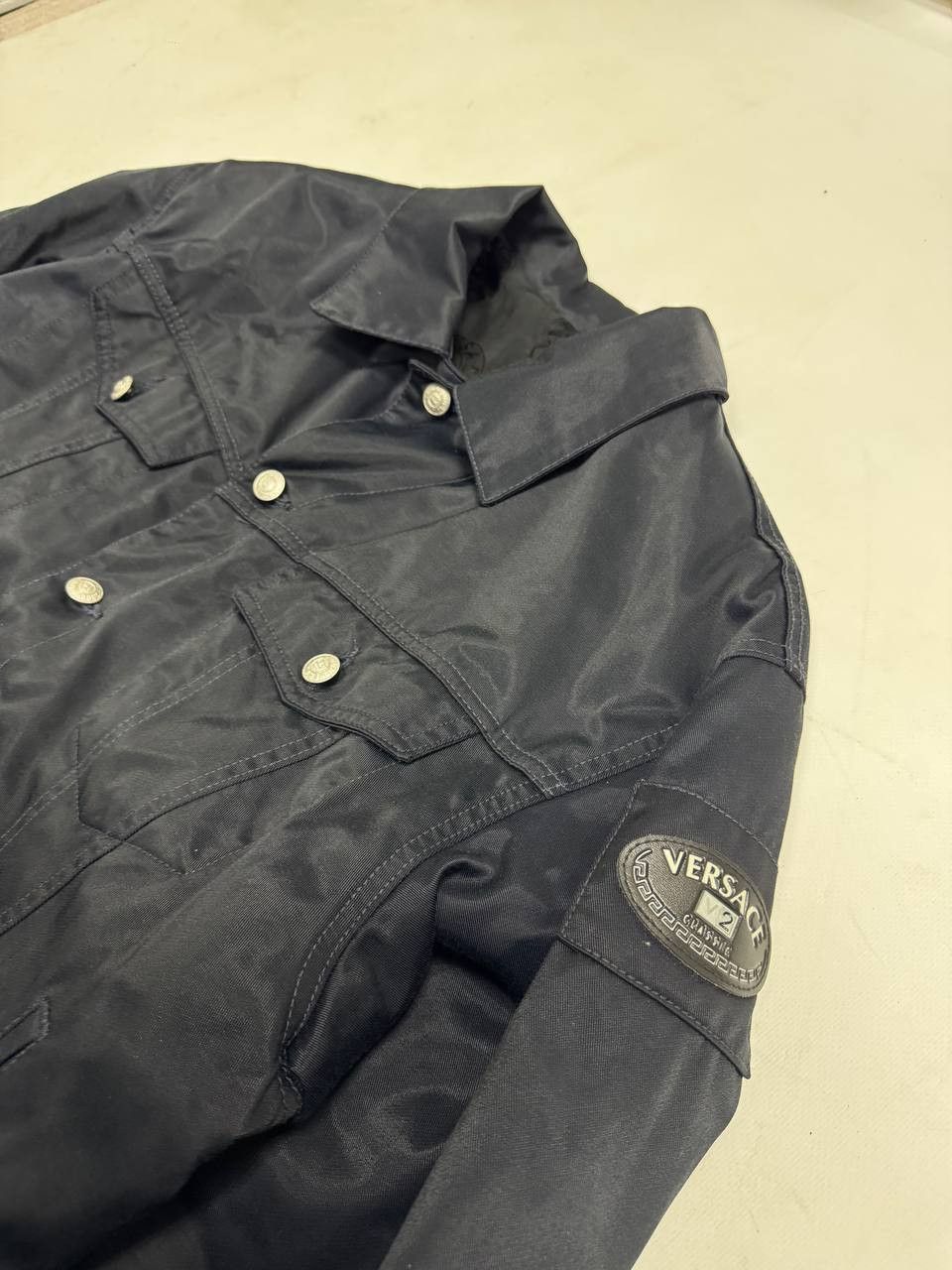 Versace Versace Classic V2 Vintage bomber Jacket Size US L / EU 52-54 / 3 - 3 Thumbnail