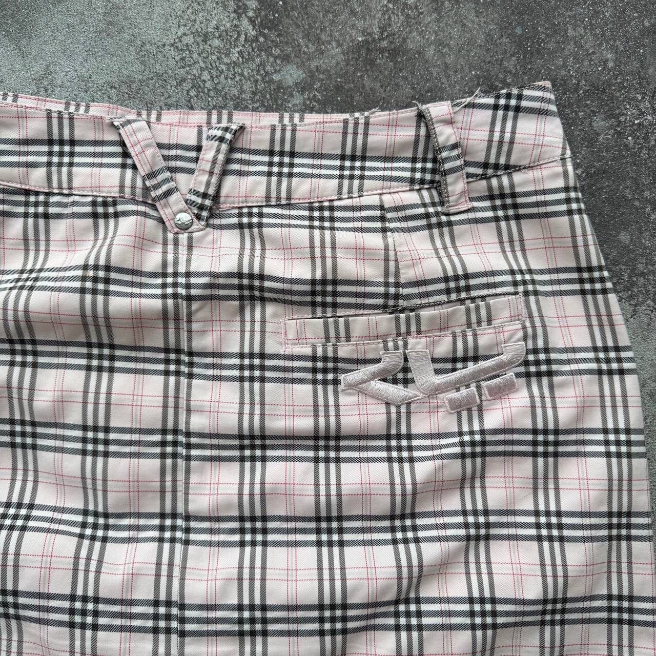 Hysteric Glamour × Japanese Brand × Vintage Amazing 2000’s Aesthetic Pink Nova Check Skirt Size 32" / US 10 / IT 46 - 8 Thumbnail