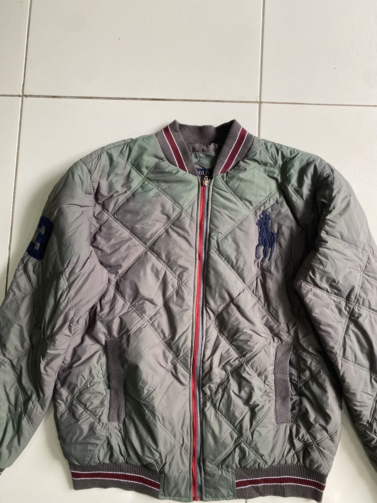 Polo Ralph Lauren Polo Ralph Lauren Quilte sun FADED bomber jackets Size US XL / EU 56 / 4 - 4 Thumbnail