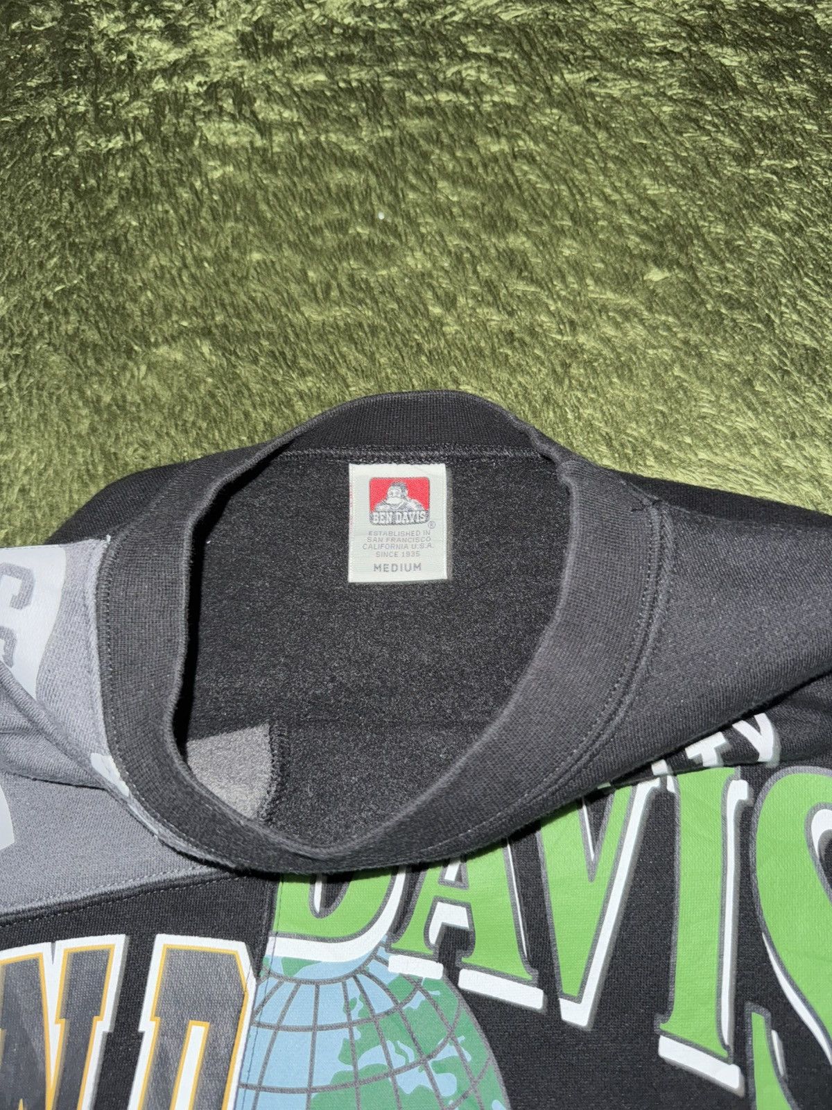 Ben Davis [M] Ben Davis Japan Exclusive Graphic Mixed Sweatshirt Size US M / EU 48-50 / 2 - 5 Thumbnail