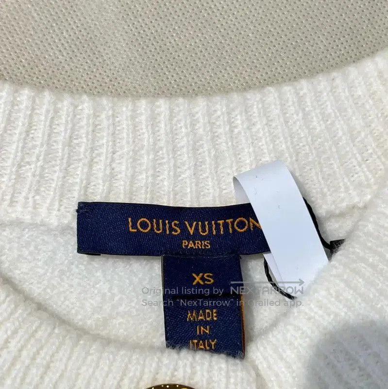 Louis Vuitton Louis Vuitton Winter Cream Cashmere Cardigan for Women . Size XS / US 0-2 / IT 36-38 - 6 Thumbnail