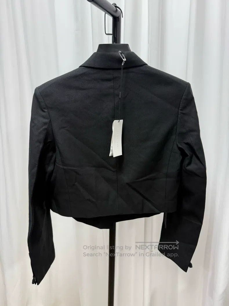 Helmut Lang HELMUT LANG Wool Ultra Short Blazer Size 3XL / US 20-22 - 6 Thumbnail