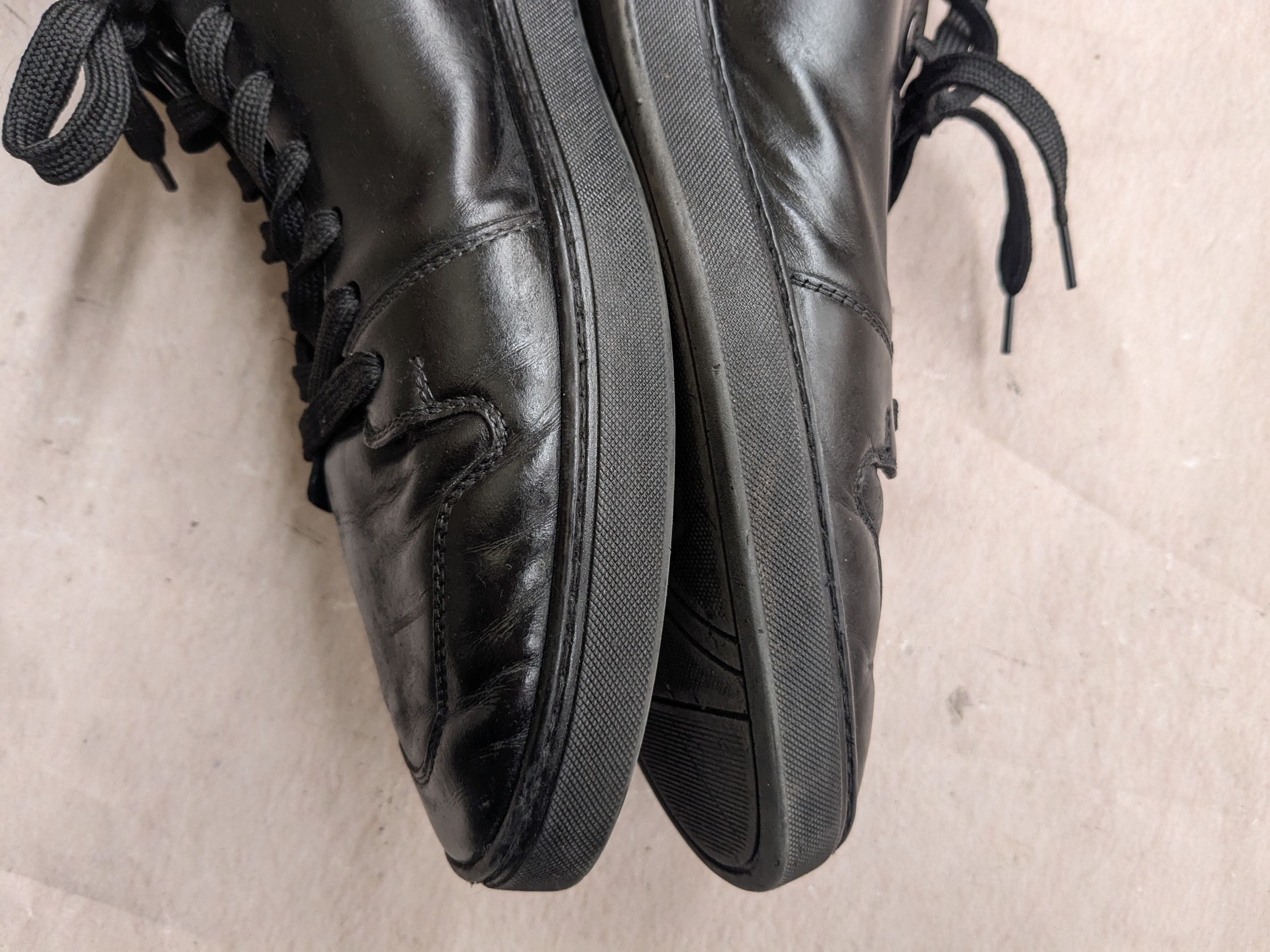 Louis Vuitton Louis Vuitton Damier Monogram Sneakers Black 10 Leather Low Size US 10 / EU 43 - 14 Thumbnail