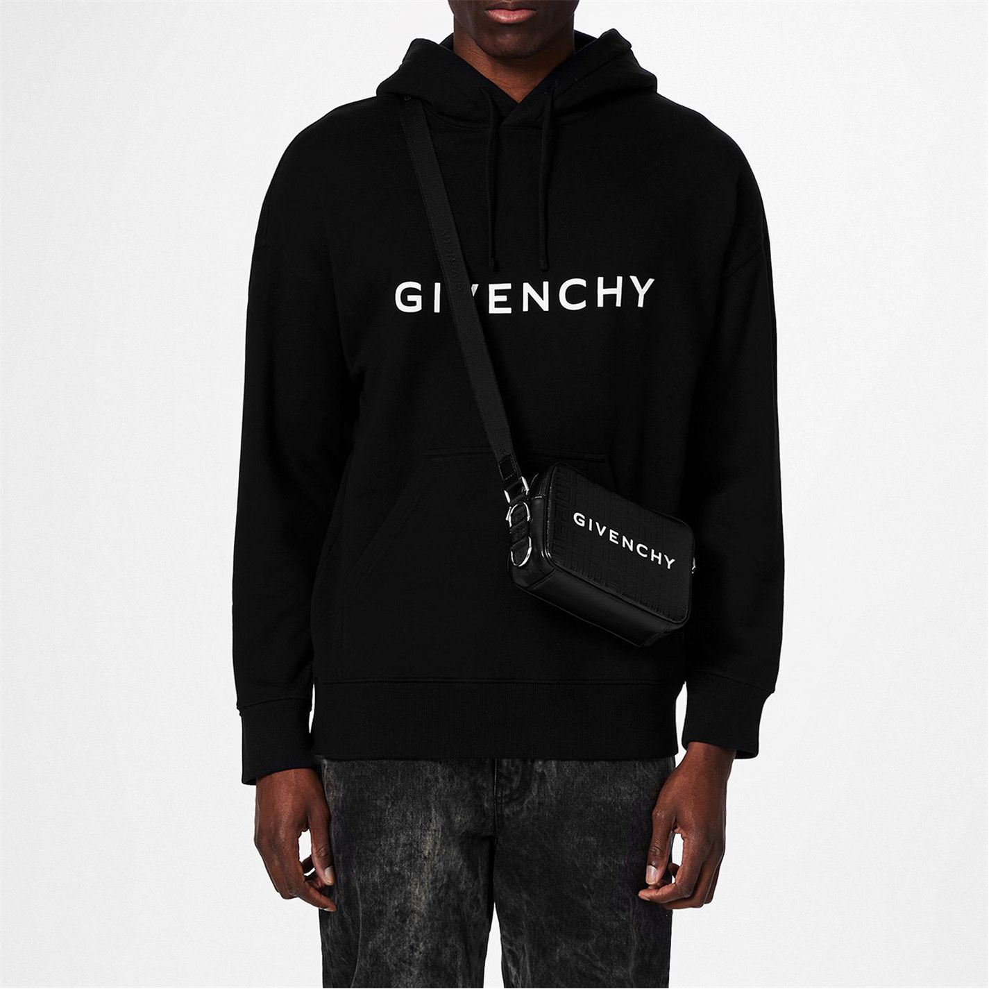 Givenchy o1g2r1mq0426 Archetype Hoodie in Black Size US M / EU 48-50 / 2 - 3 Thumbnail