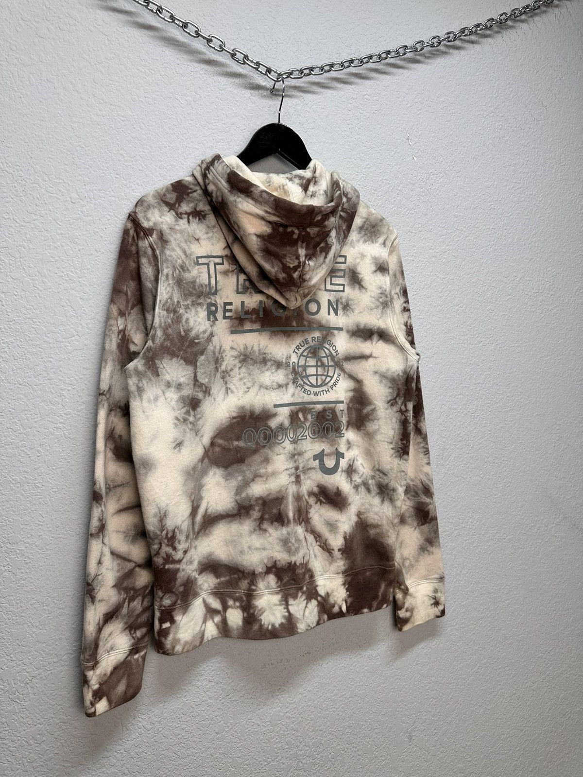 True Religion Vintage USA Hoodie True religion Japanese Style Ed Hardy Y2k Size US M / EU 48-50 / 2 - 11 Thumbnail