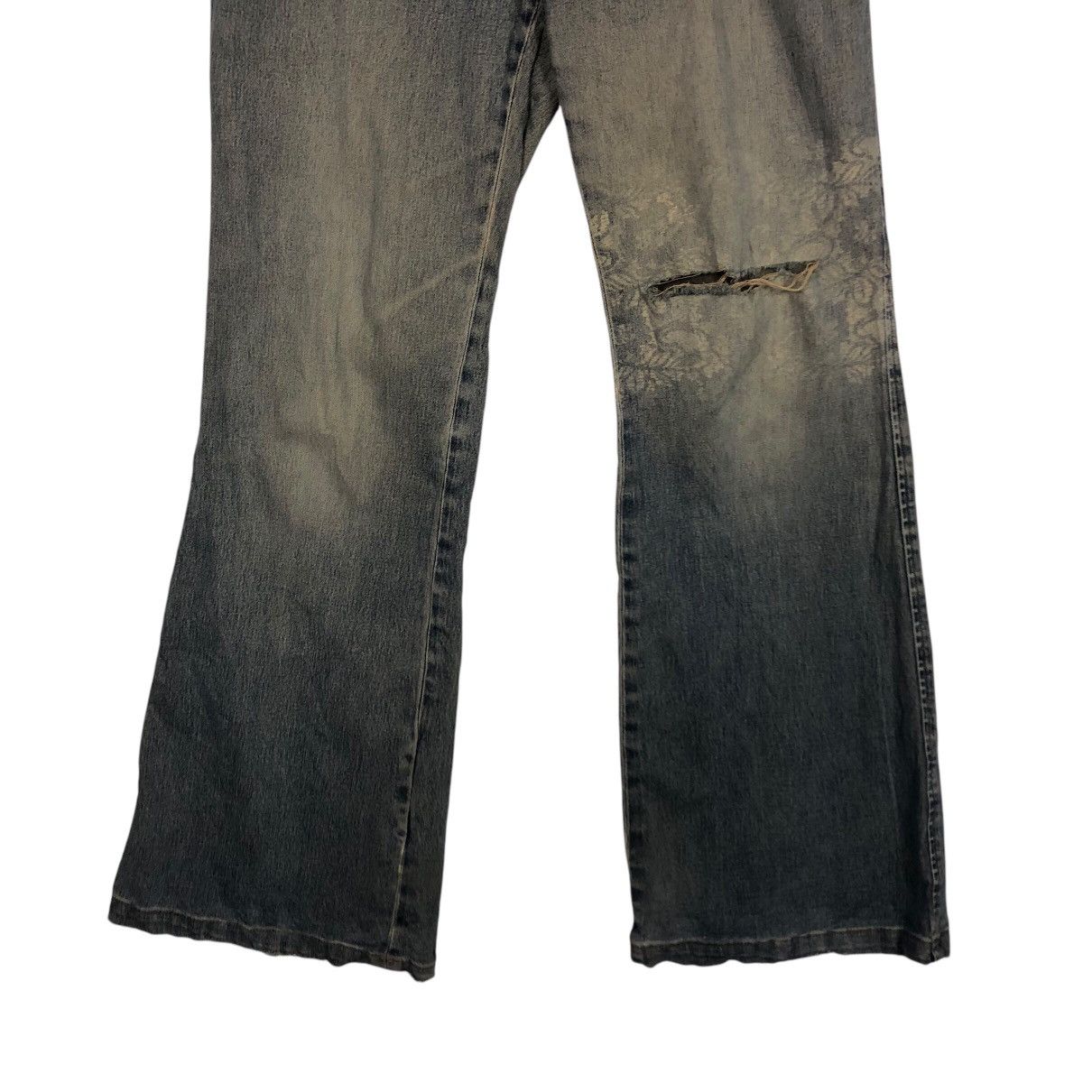 Hysteric Glamour Vintage Denim Jeans Bow Cut Design Flare Jeans Tornado Mart Size US 30 / EU 46 - 6 Thumbnail