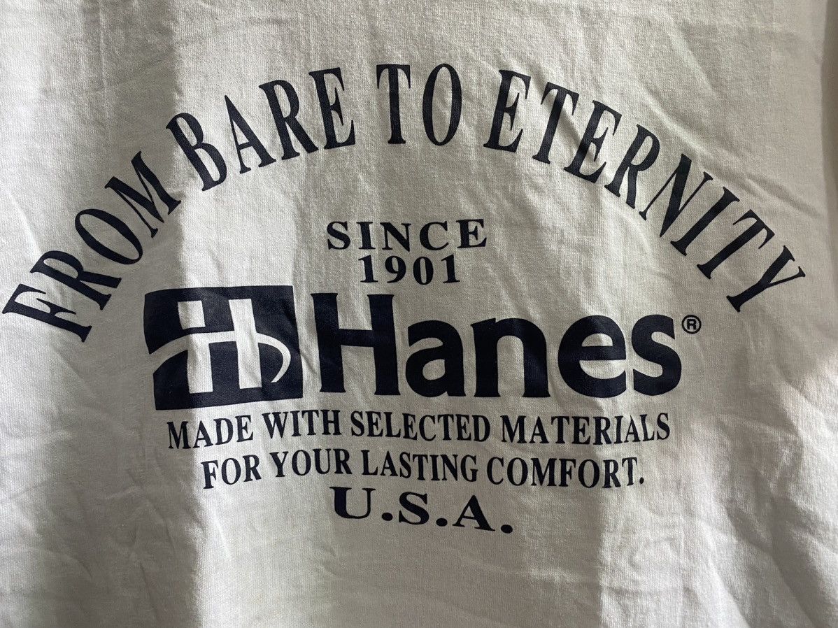 Hanes VINTAGE HANES TSHIRT Size US S / EU 44-46 / 1 - 3 Thumbnail
