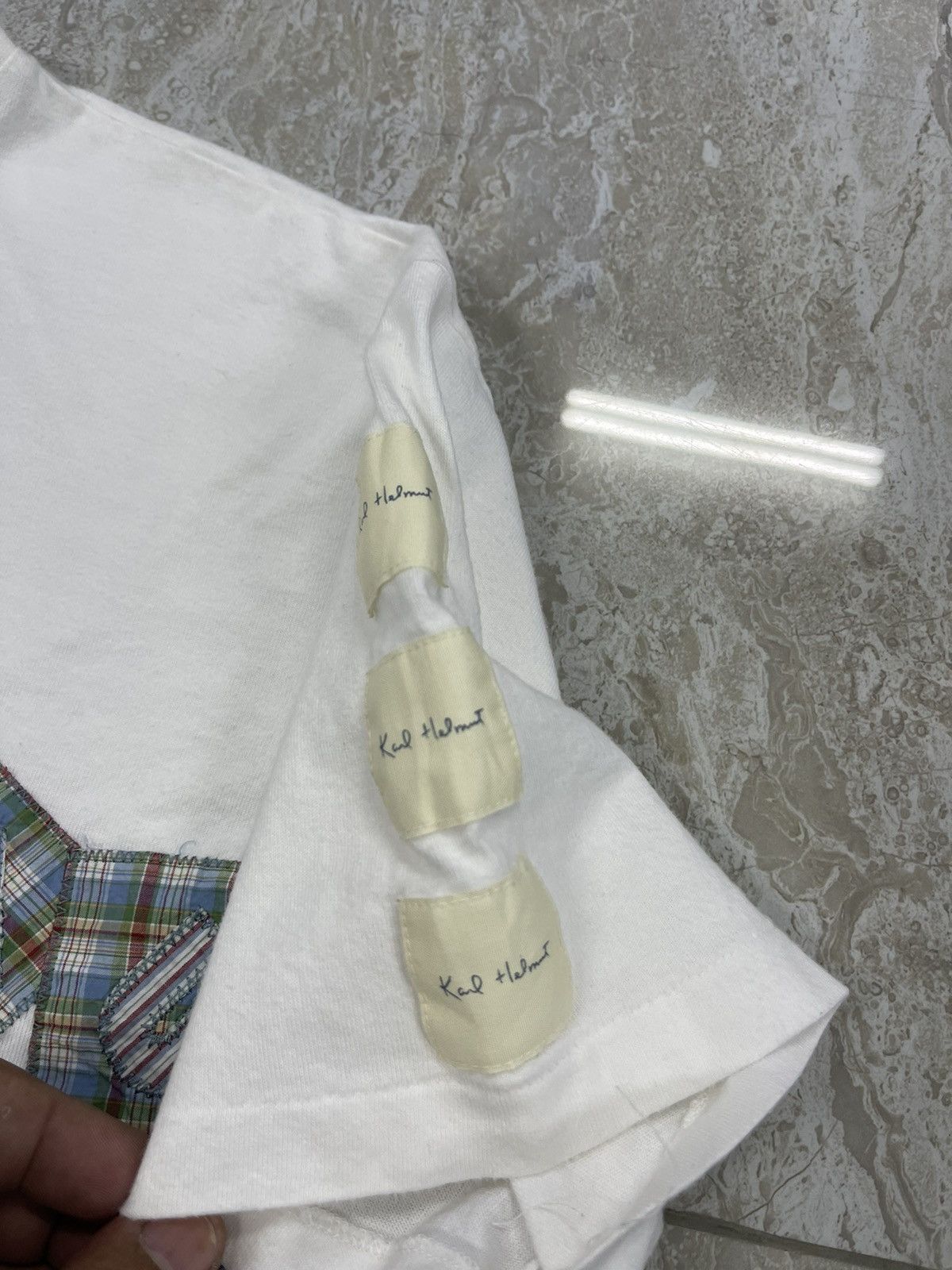 Japanese Brand × Karl Helmut VINTAGE KARL HELMUT PATCHWORK VERY RARE Size US L / EU 52-54 / 3 - 5 Thumbnail