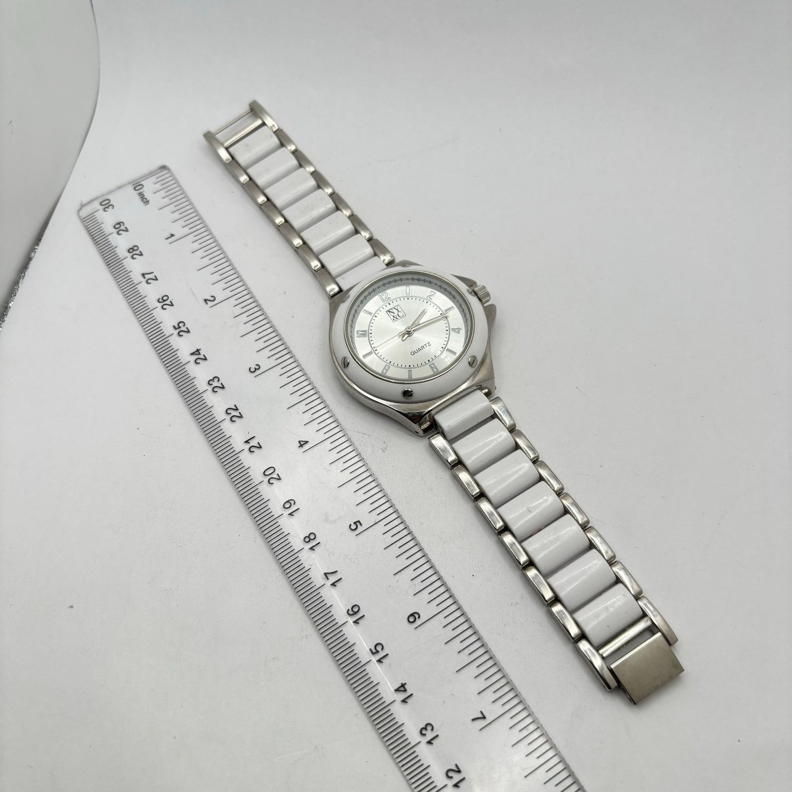 Other Silver & white mens watch Size ONE SIZE - 3 Thumbnail