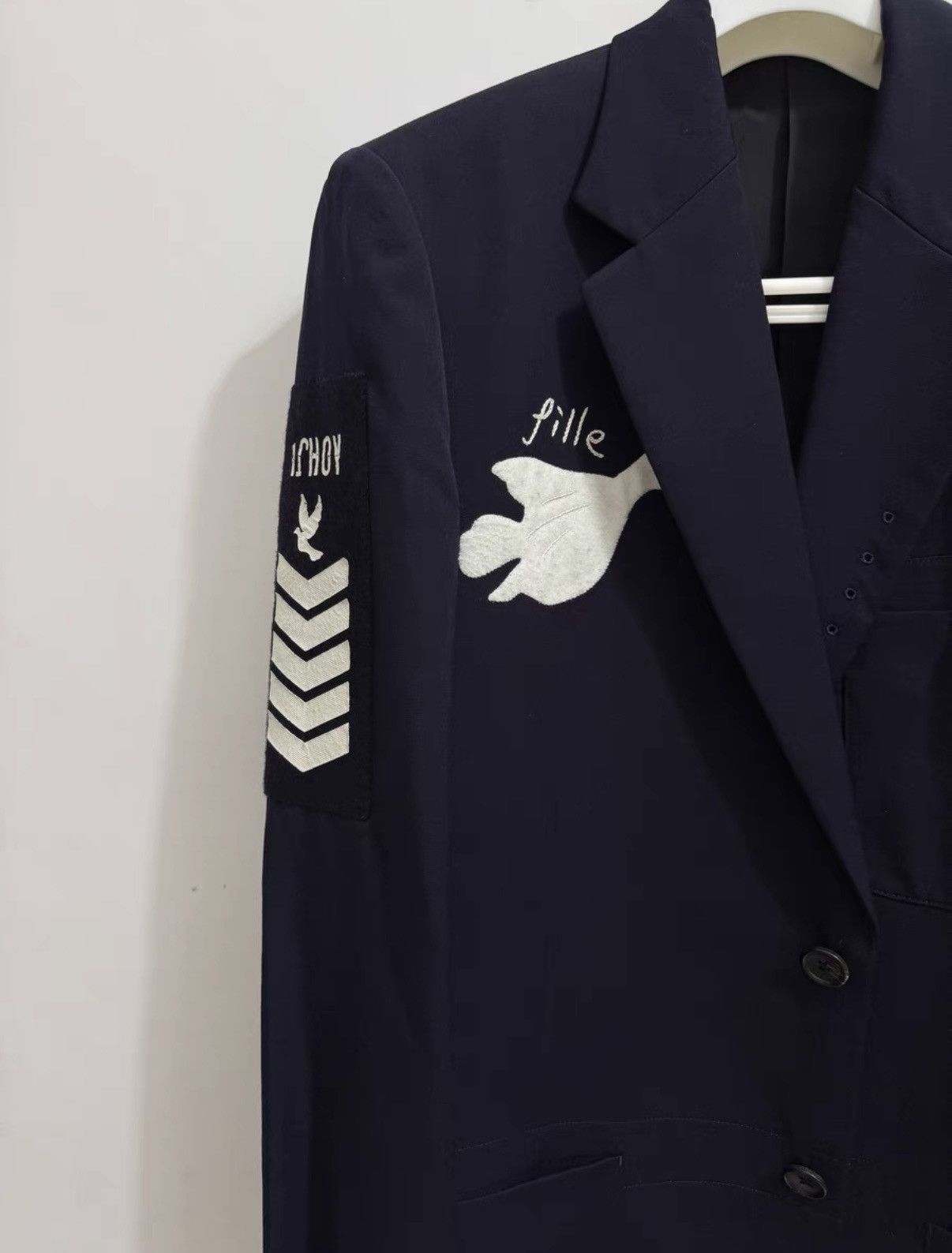 Yohji Yamamoto Yohji Yamamoto Homme Plus blazer Size 42S - 4 Thumbnail