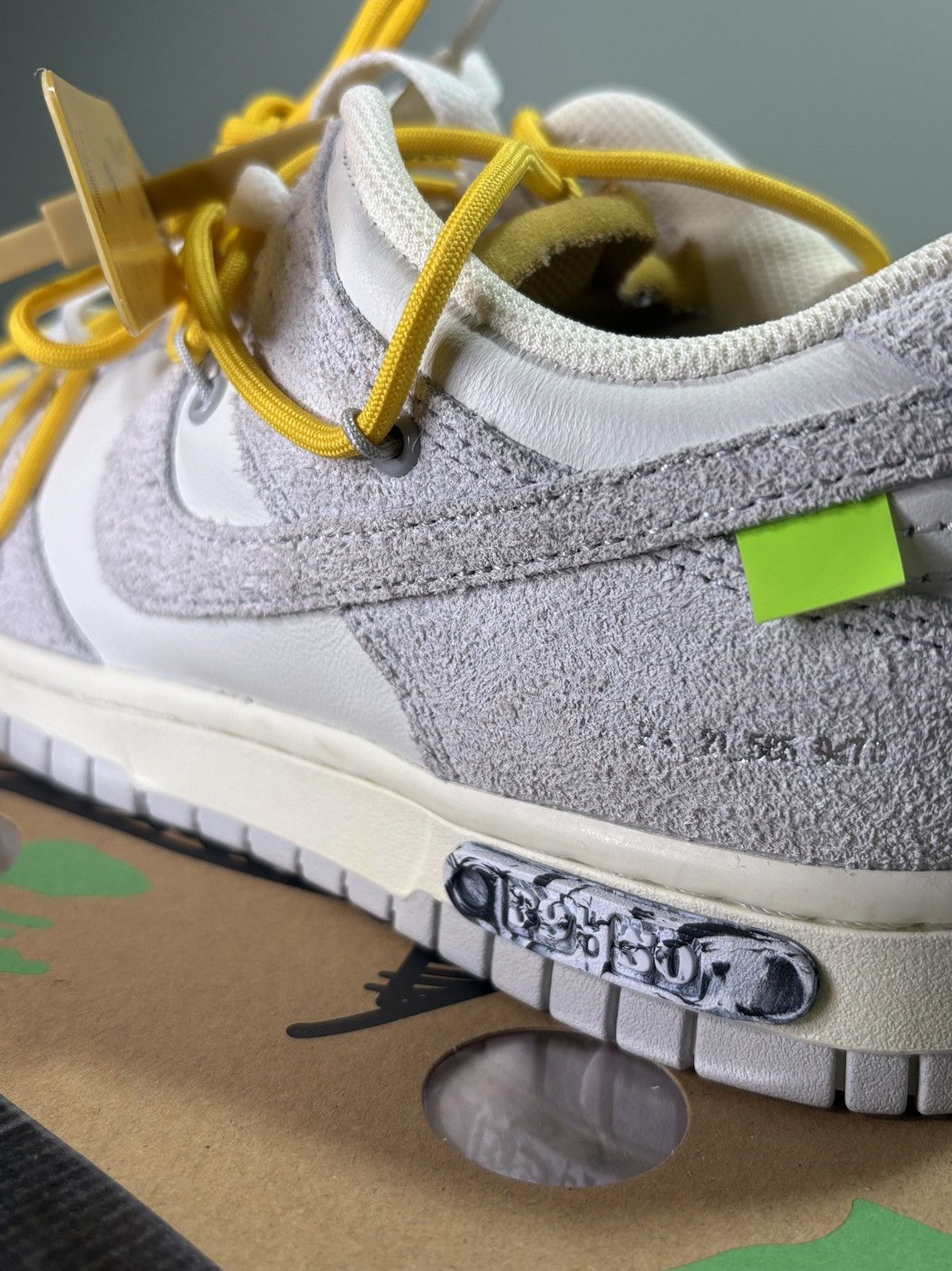 Nike × Off-White Nike x off white. Dunk lows. Lot 39. Size 8. Size US 8 / EU 41 - 3 Thumbnail
