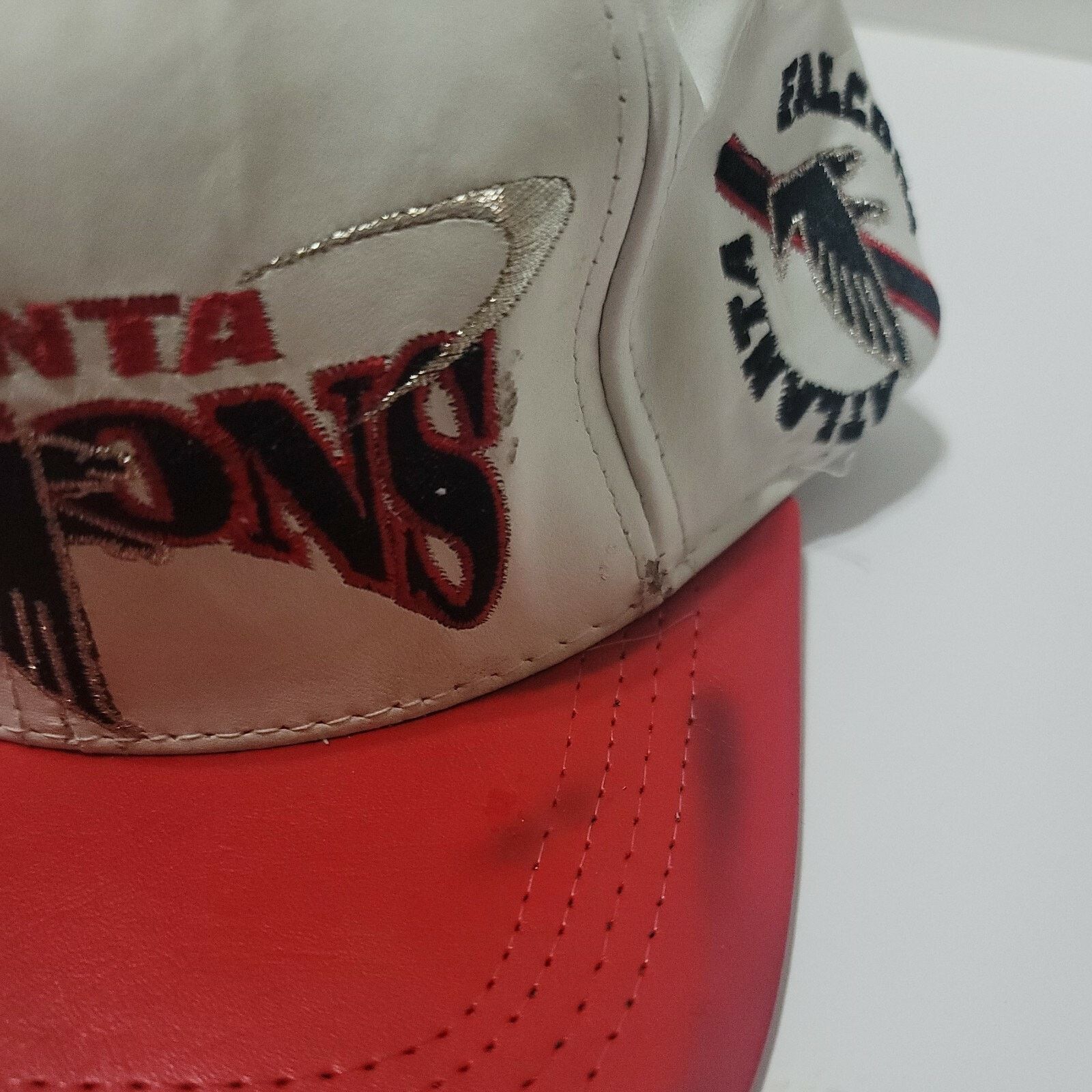 NFL Atlanta Falcons NFL Hat NFC Leather Cap By Modern NEW W TAGS Size ONE SIZE - 2 Thumbnail