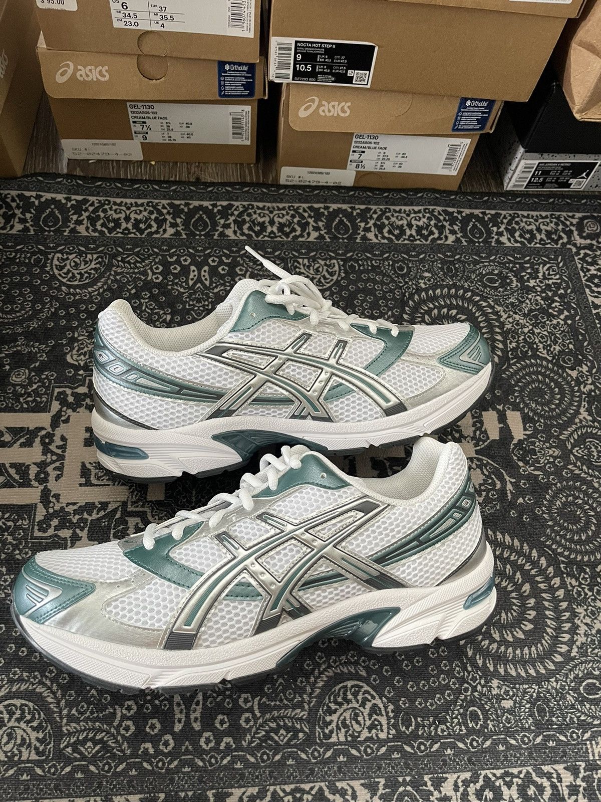 Asics Asics Gel 1130 ‘Green Neptune’ Size US 10.5 / EU 43-44 - 2 Thumbnail