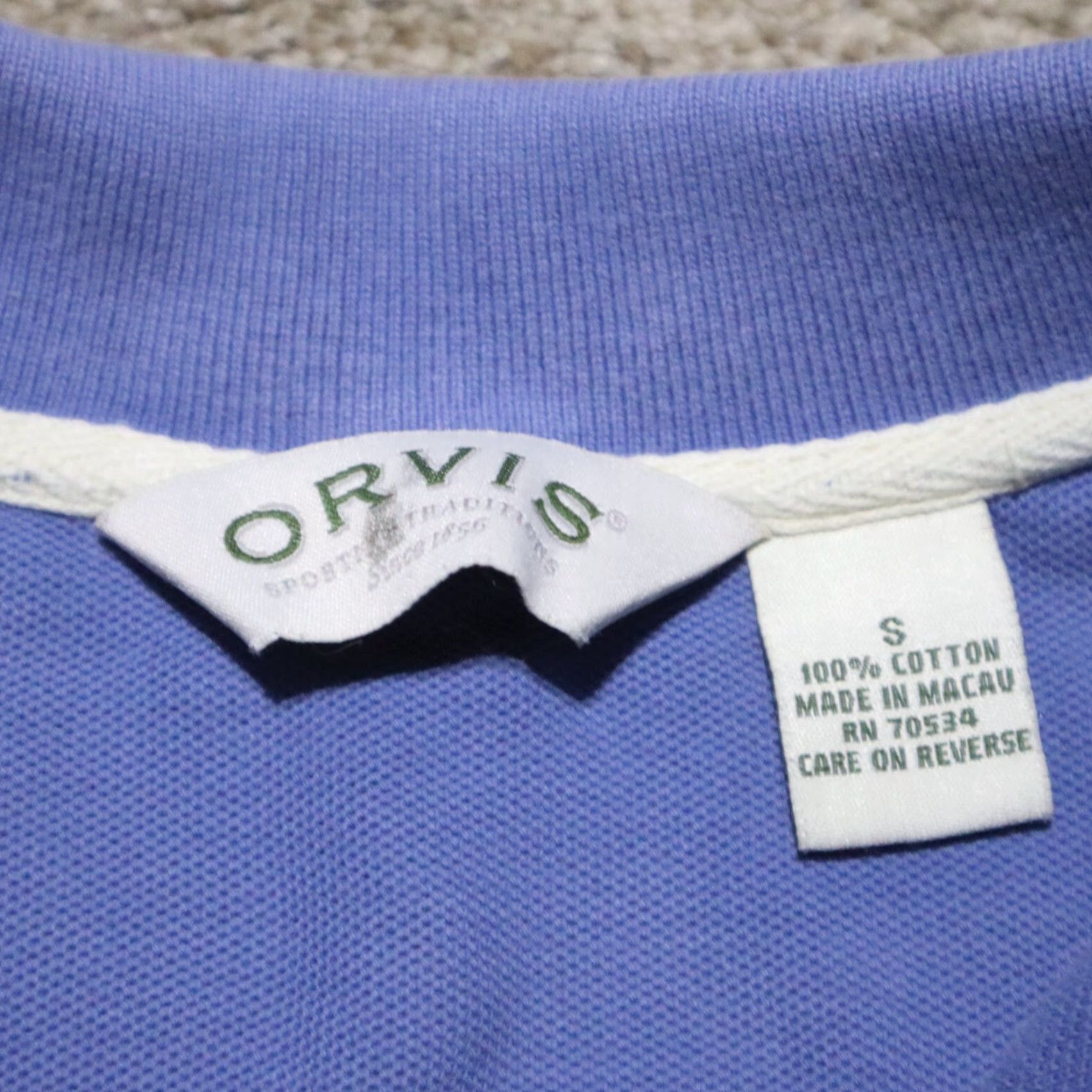 Orvis Orvis Polo Shirt Short Sleeve Women S Blue Colorful Polo Shirt Women’s Size S Size S / US 4 / IT 40 - 3 Thumbnail