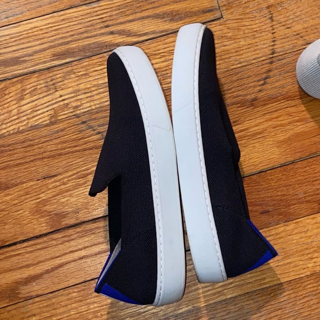 Rothy's Rothy's The Original Slip On Black Sneaker- Size 7 Size US 7 / IT 37 - 4 Thumbnail