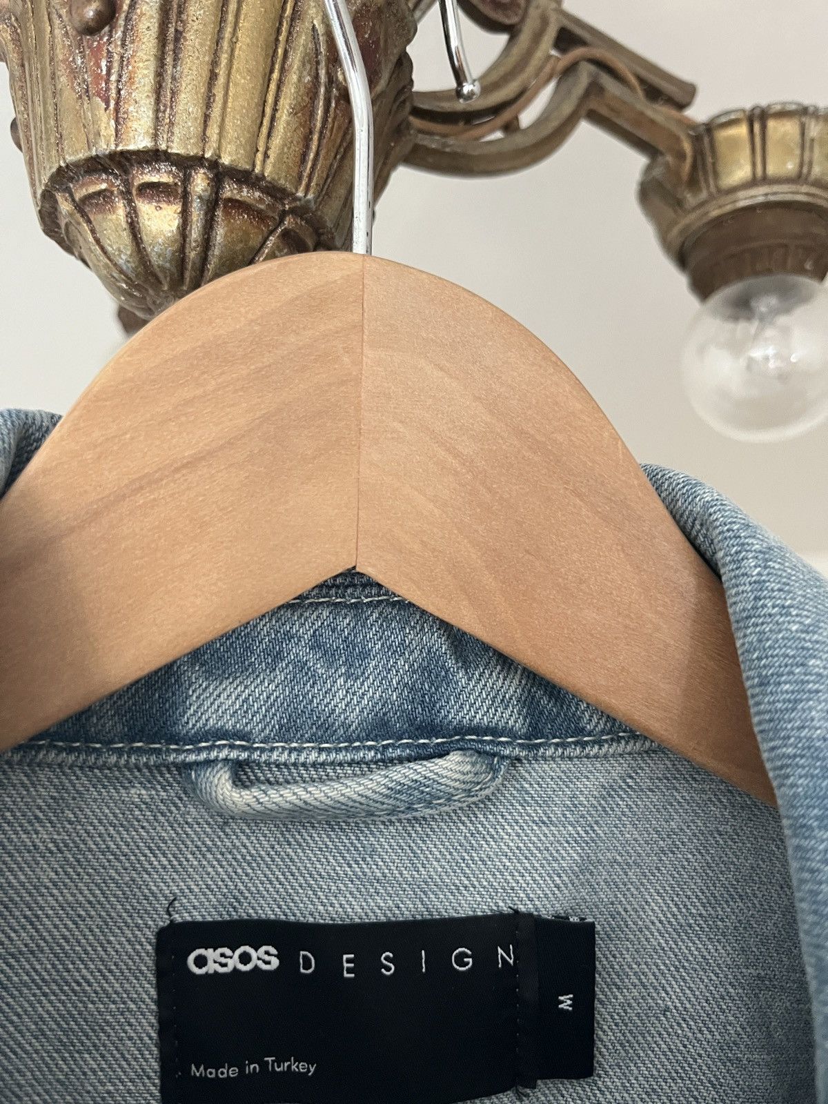 Asos Asos Light-wash, Jean jacket (M) Size US M / EU 48-50 / 2 - 2 Thumbnail