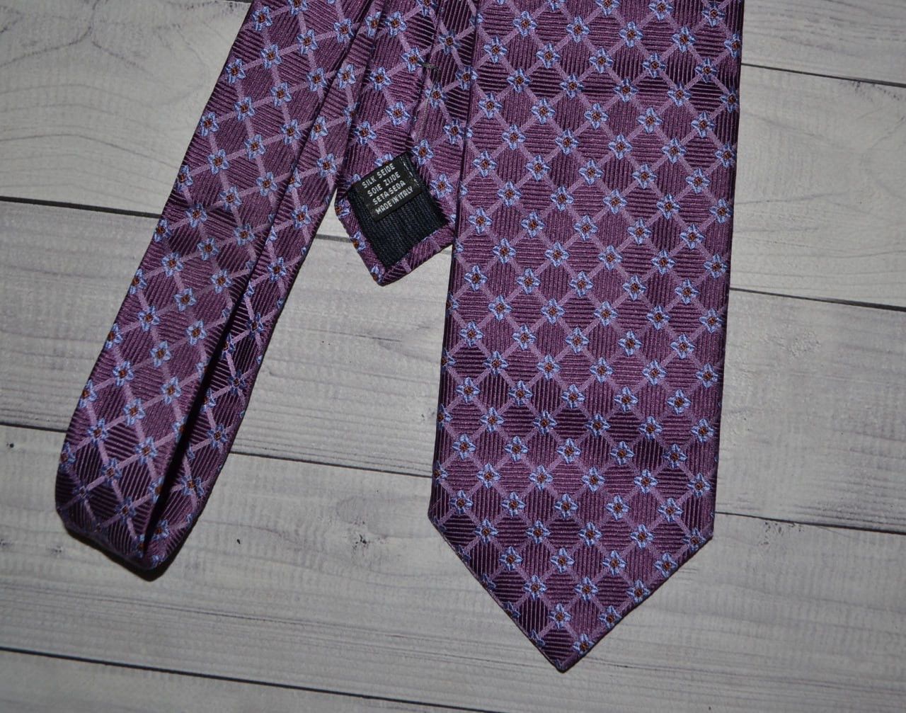 Corneliani Corneliani Lilac Silk Tie Size ONE SIZE - 3 Thumbnail