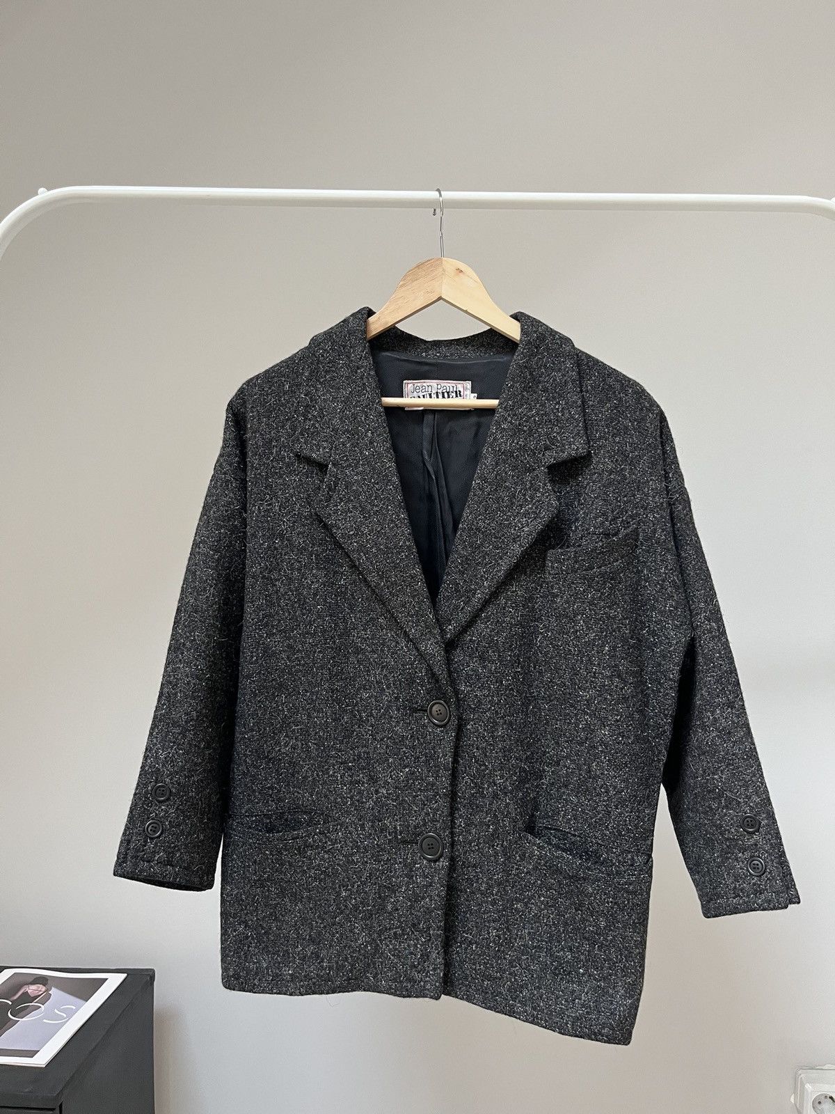 Jean Paul Gaultier Vintage 80s Jean Paul Gaultier pour Gibo Jacket Wool Size 42 Size S / US 4 / IT 40 - 7 Thumbnail