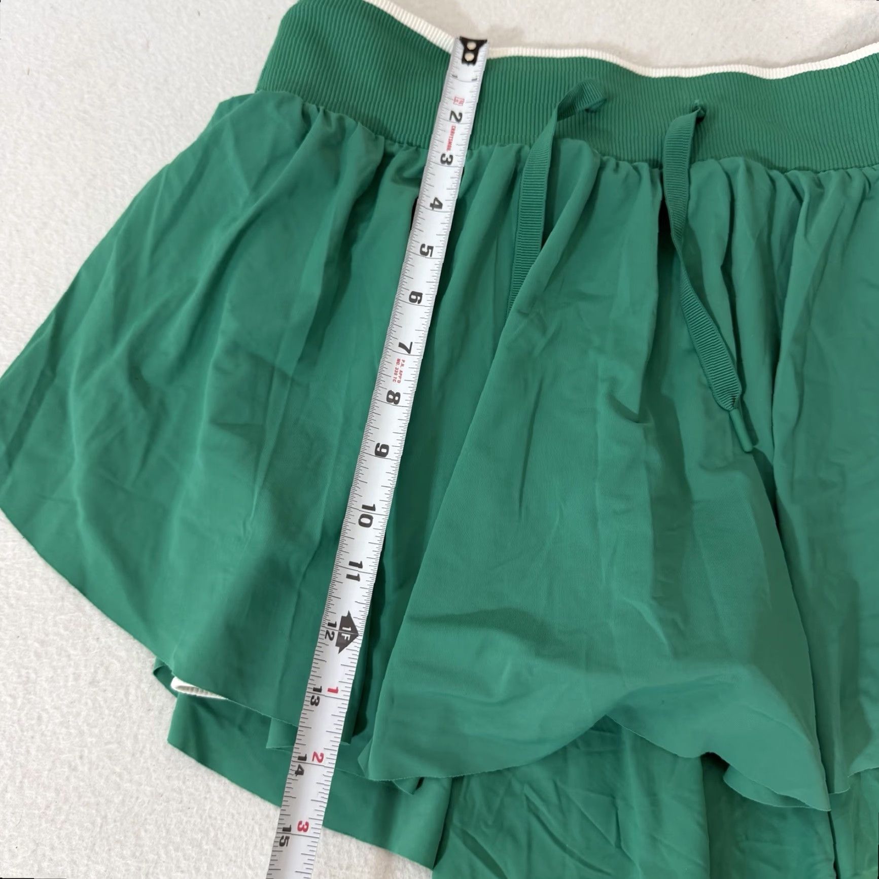 Vintage All In Motion Women's Skort Shirt? Size 32" / US 10 / IT 46 - 2 Thumbnail
