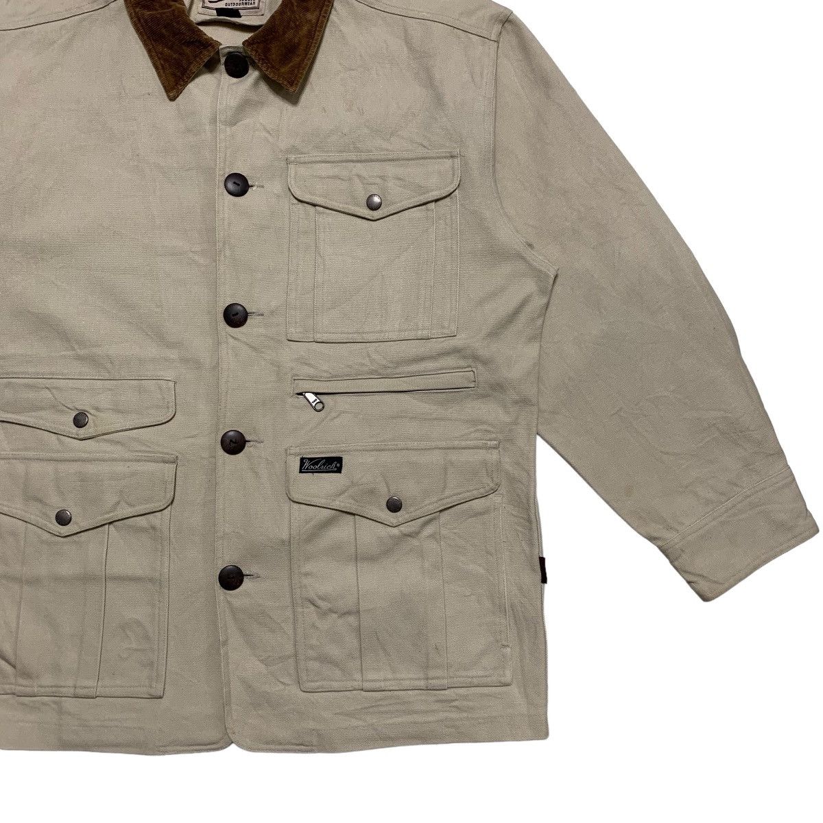 Vintage Vintage Woolrich Detroit Workwear Jacket Size US L / EU 52-54 / 3 - 3 Thumbnail