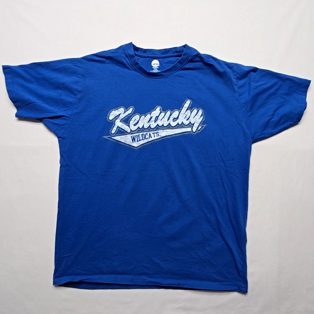 NCAA University Of Kentucky Wildcats Blue College Football L Tee Size US L / EU 52-54 / 3 - 1 Thumbnail