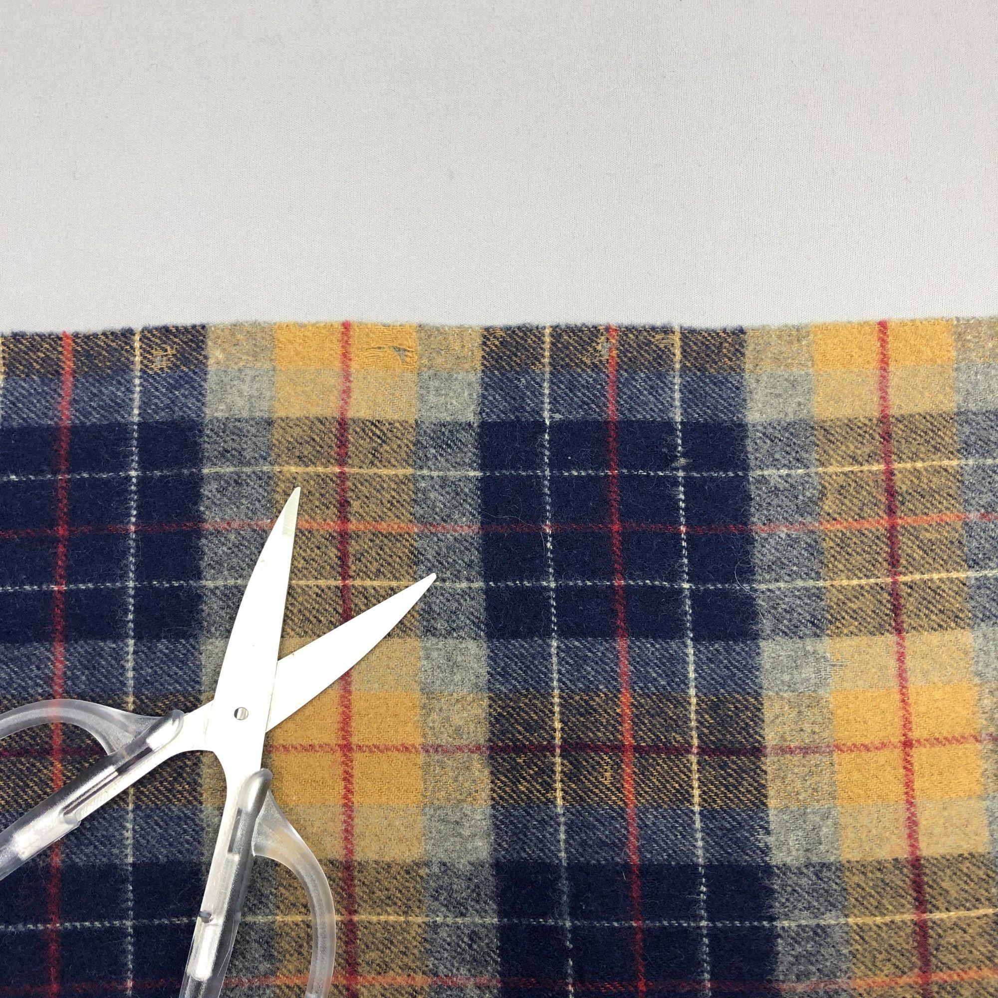 Calvin Klein Vintage Calvin Klein Scarf Muffler Wool Plaid Winter Scarves Size ONE SIZE - 7 Thumbnail
